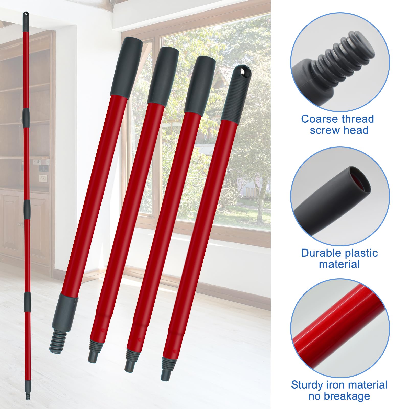 Spin Mop Replace Head (5 Count)