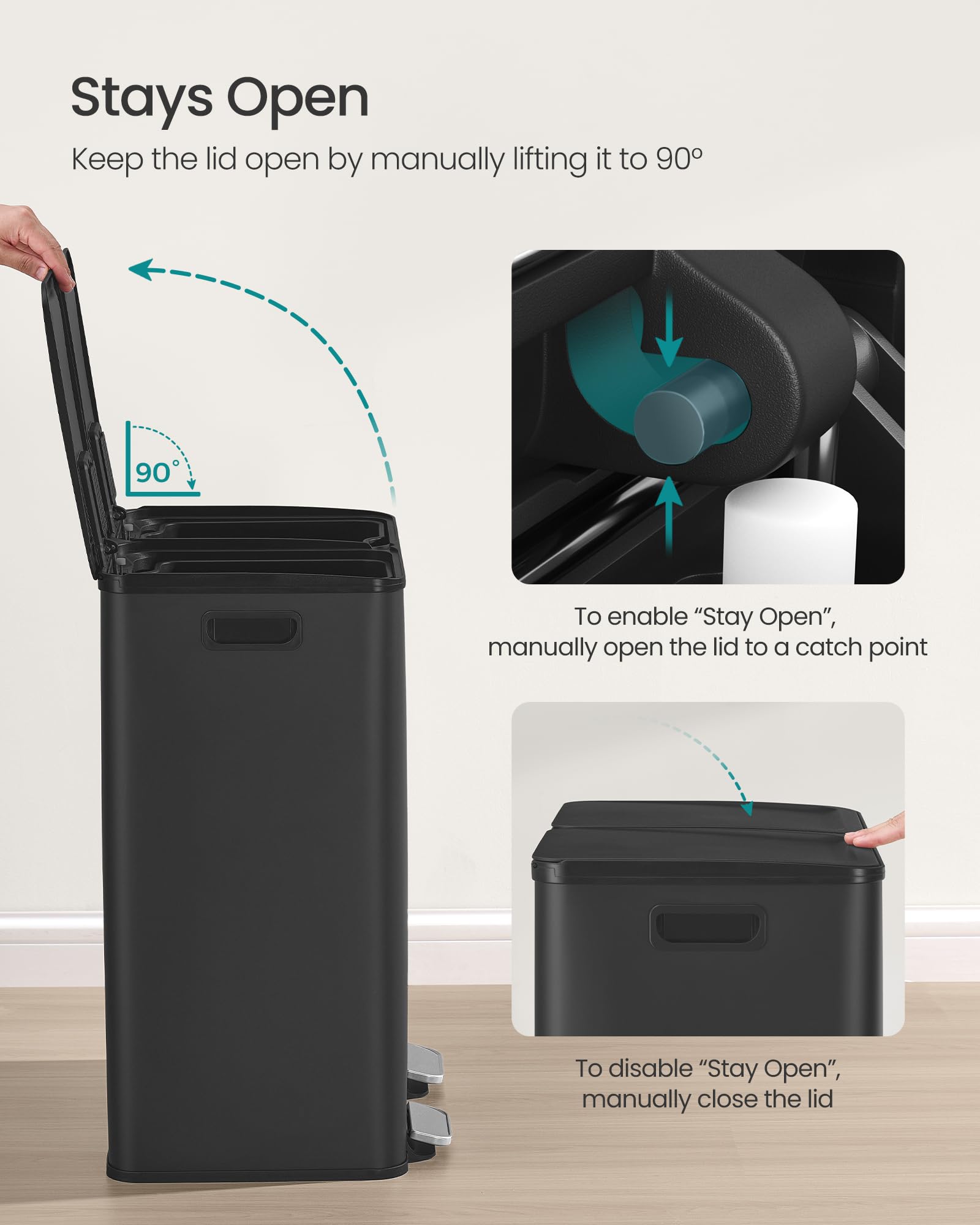 Trash Can 2 x 8 Gallon