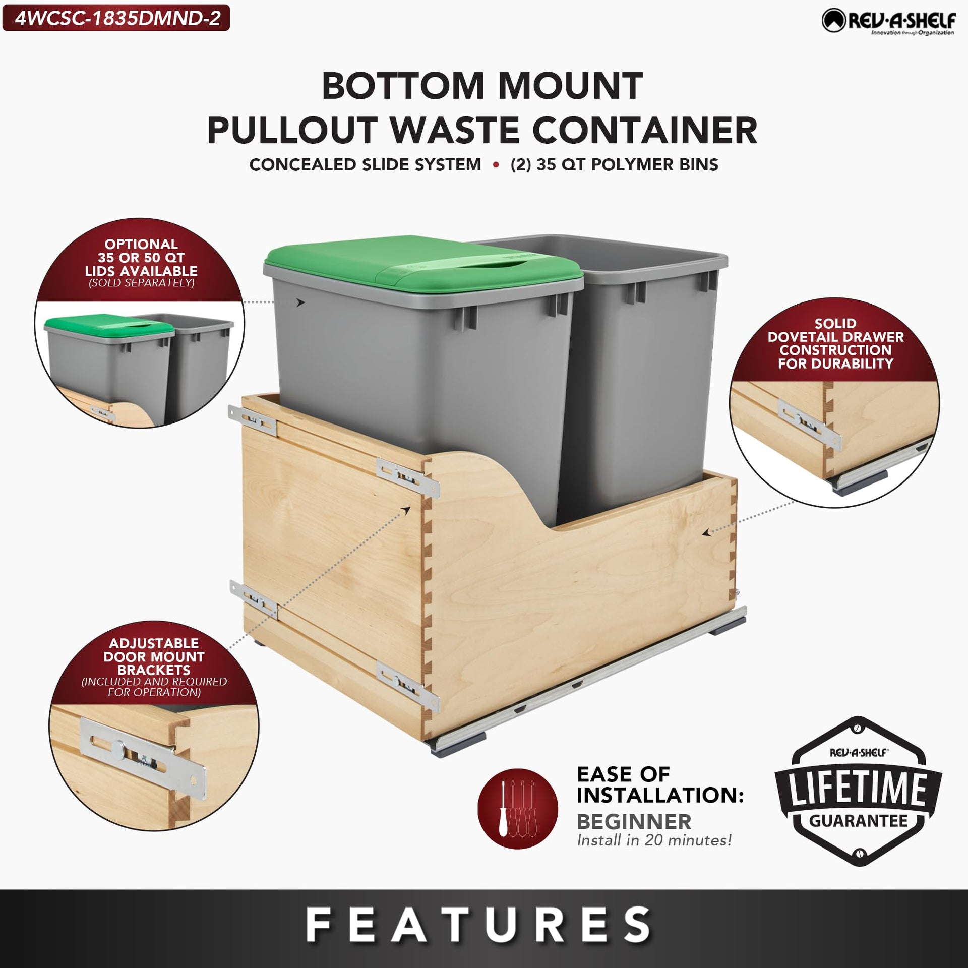 Pullout Trash Can