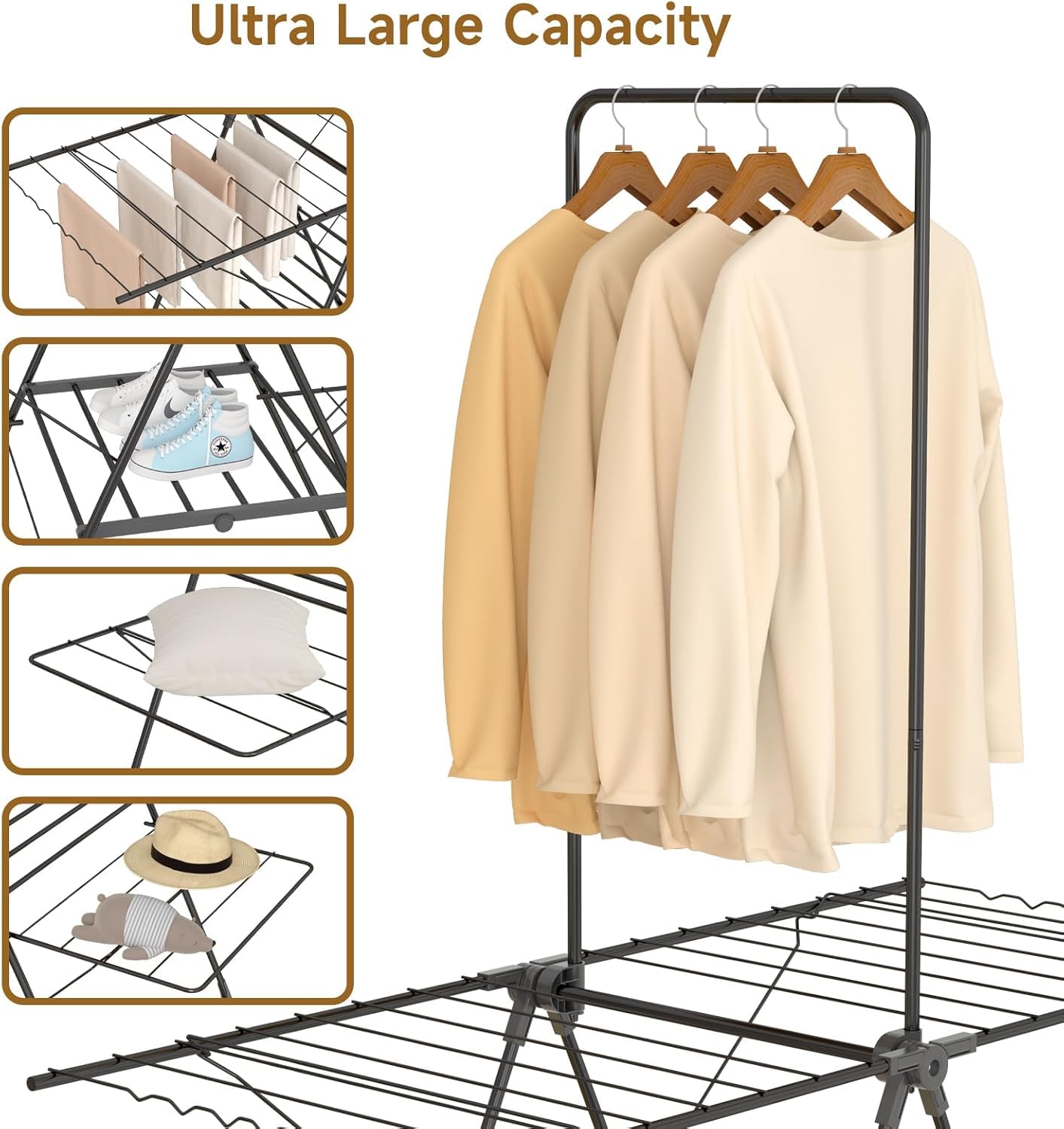 Clothes Drying Rack Foldable