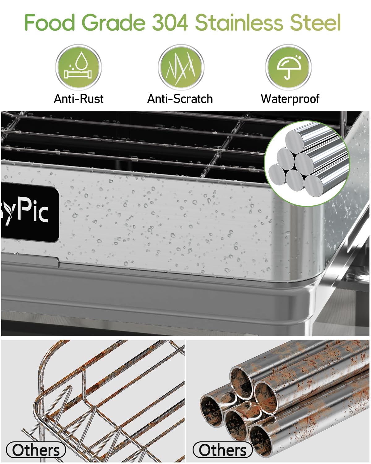 2 Tier Dish Drying Rack