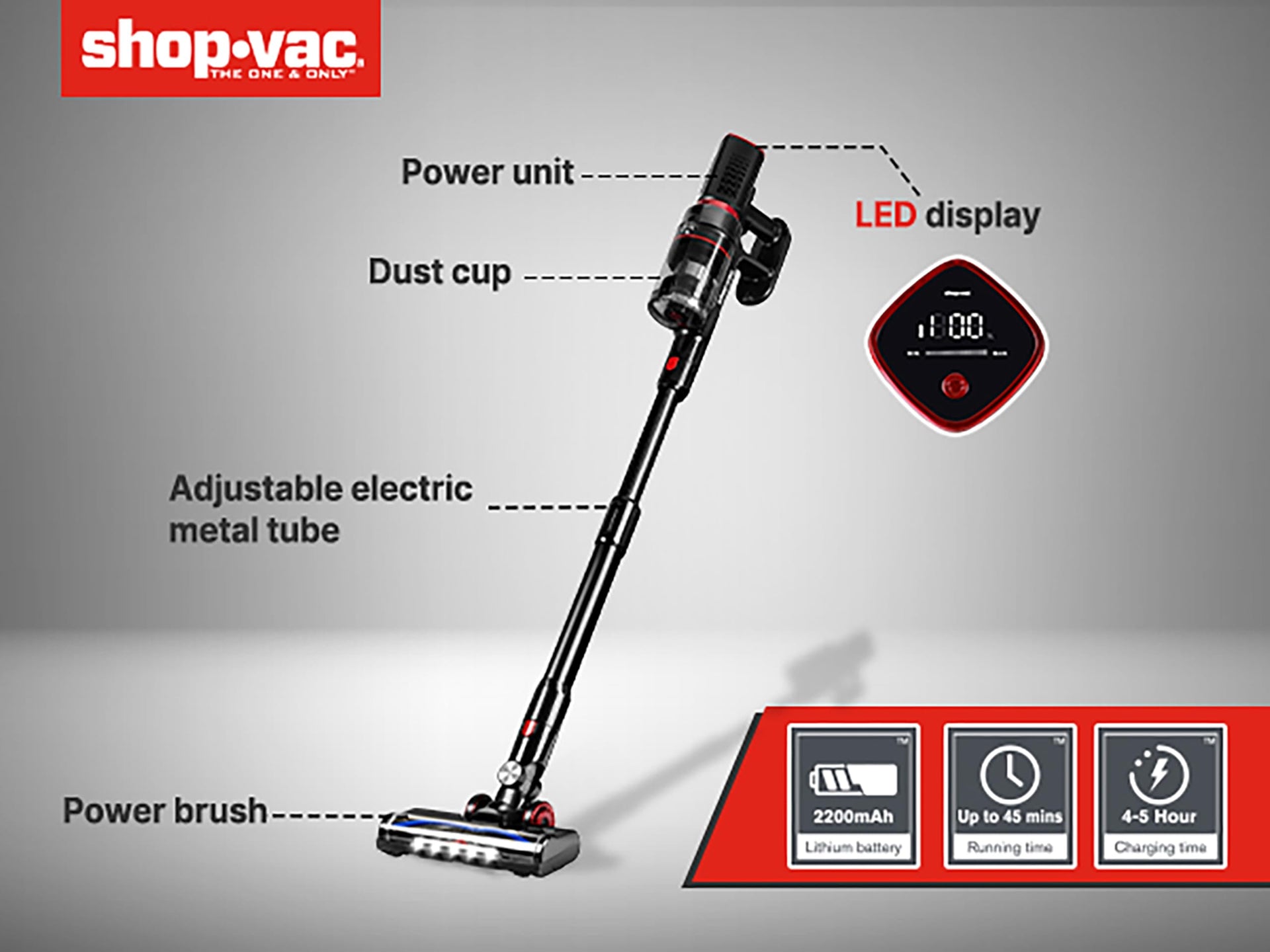 Rechargeable Cordless Stick Vac