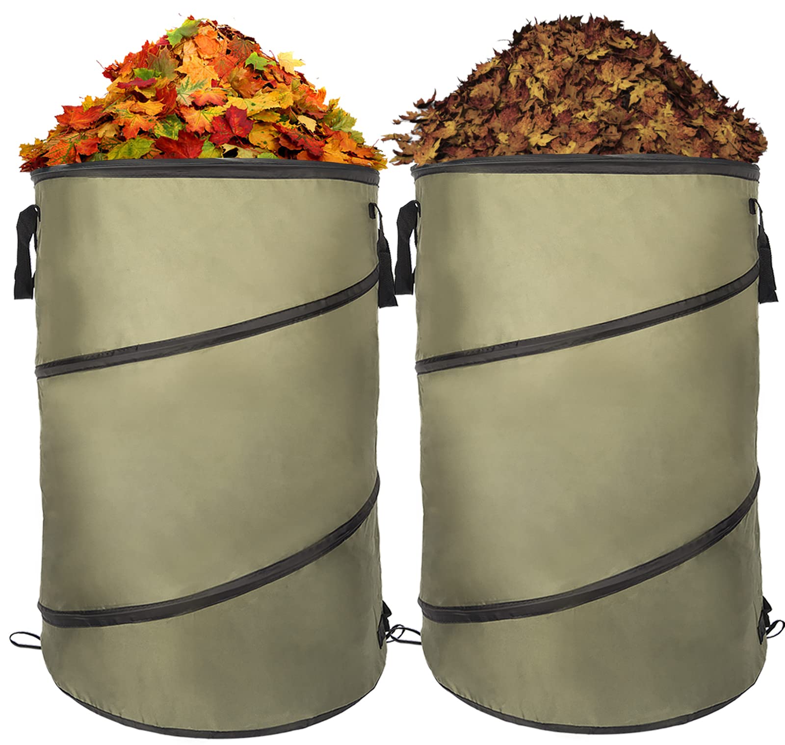 Collapsible Lawn and Leaf Bag Pop (2 Count)