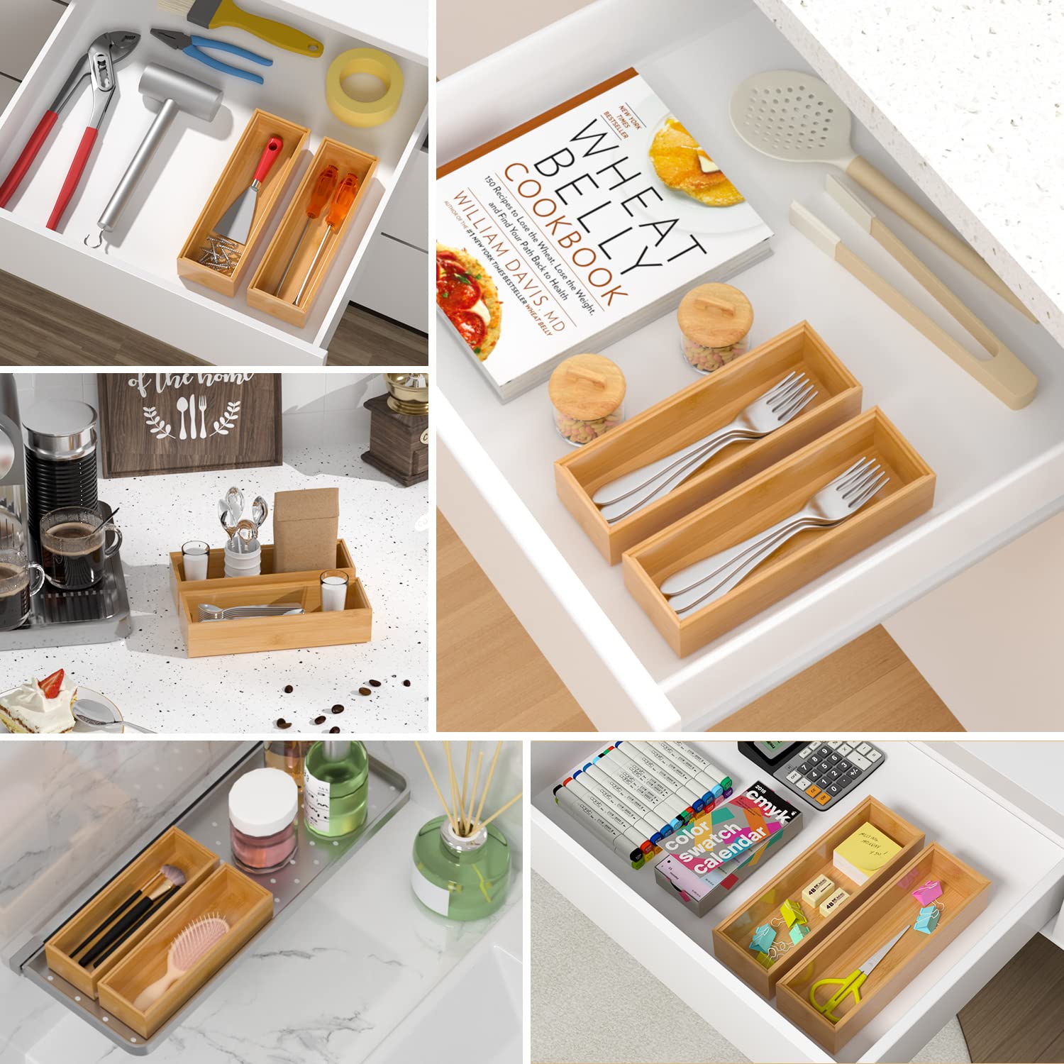 Silverware Tray for Drawer (2 Count)