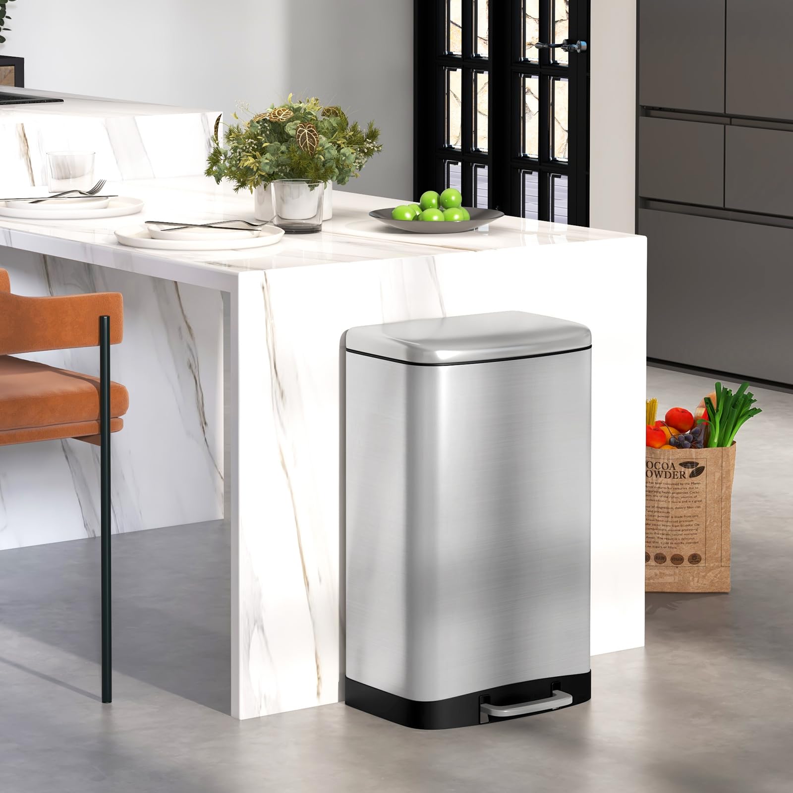 13.2 Gal Kitchen Trash Can