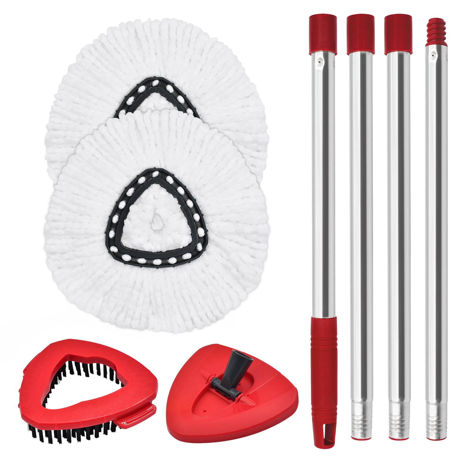 Spin Mop Handle Replacement for Ocedar (5 Count)