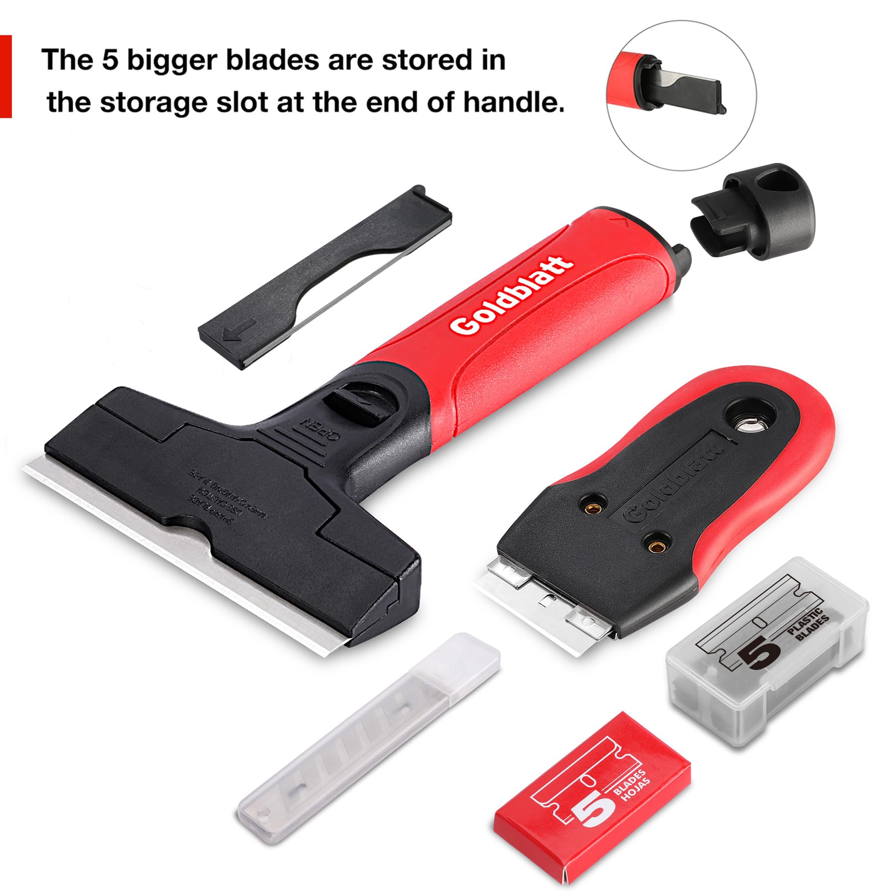 2 Piece Razor Scraper Tool with 20