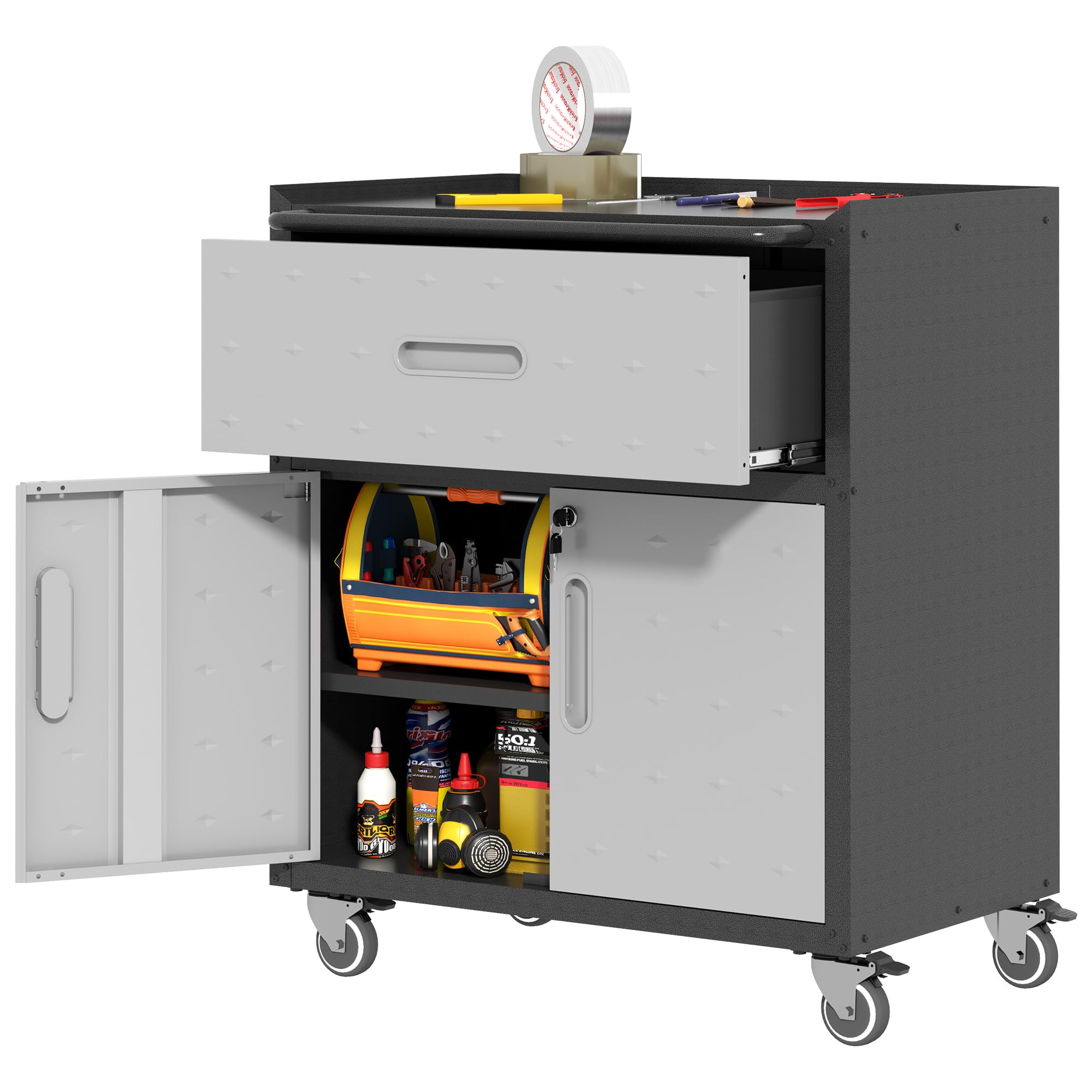 Metal Storage Cabinet for Garage