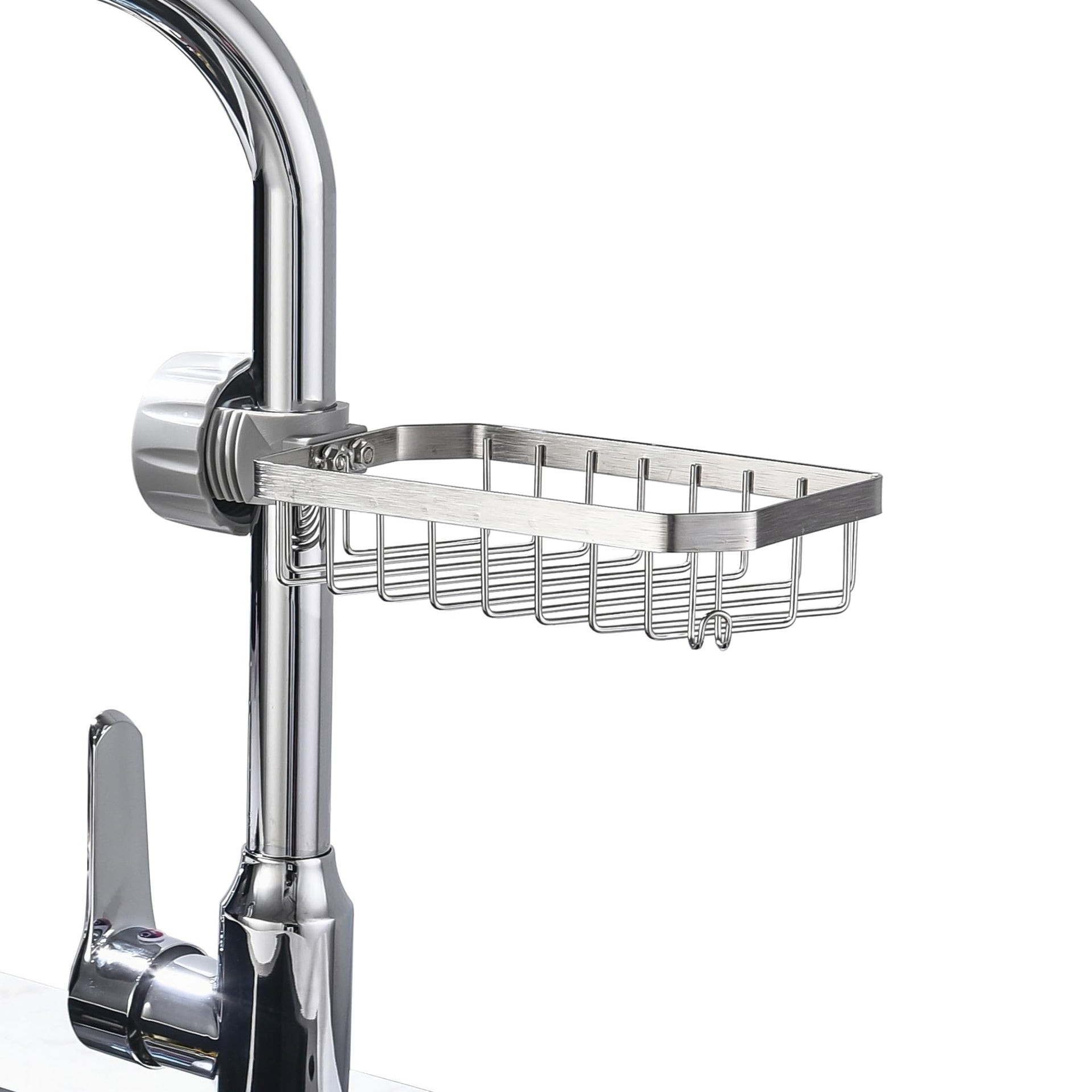 Sponge Holder Over Faucet Kitchen Sink Caddy Organizer