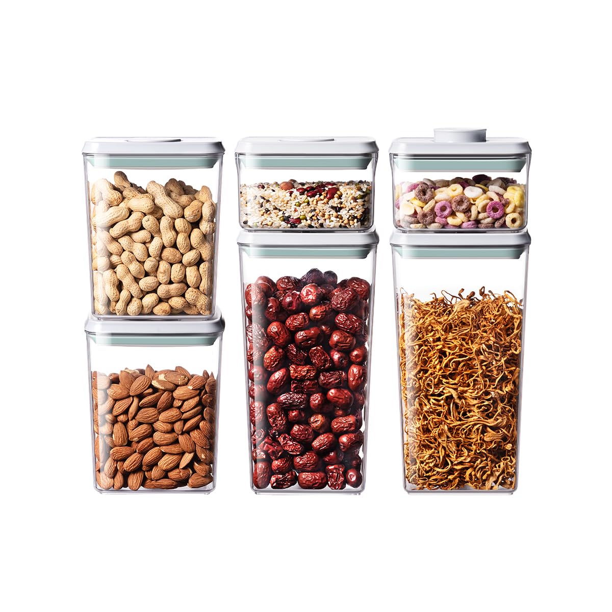 Pop Food Storage Containers Set (6 Count)