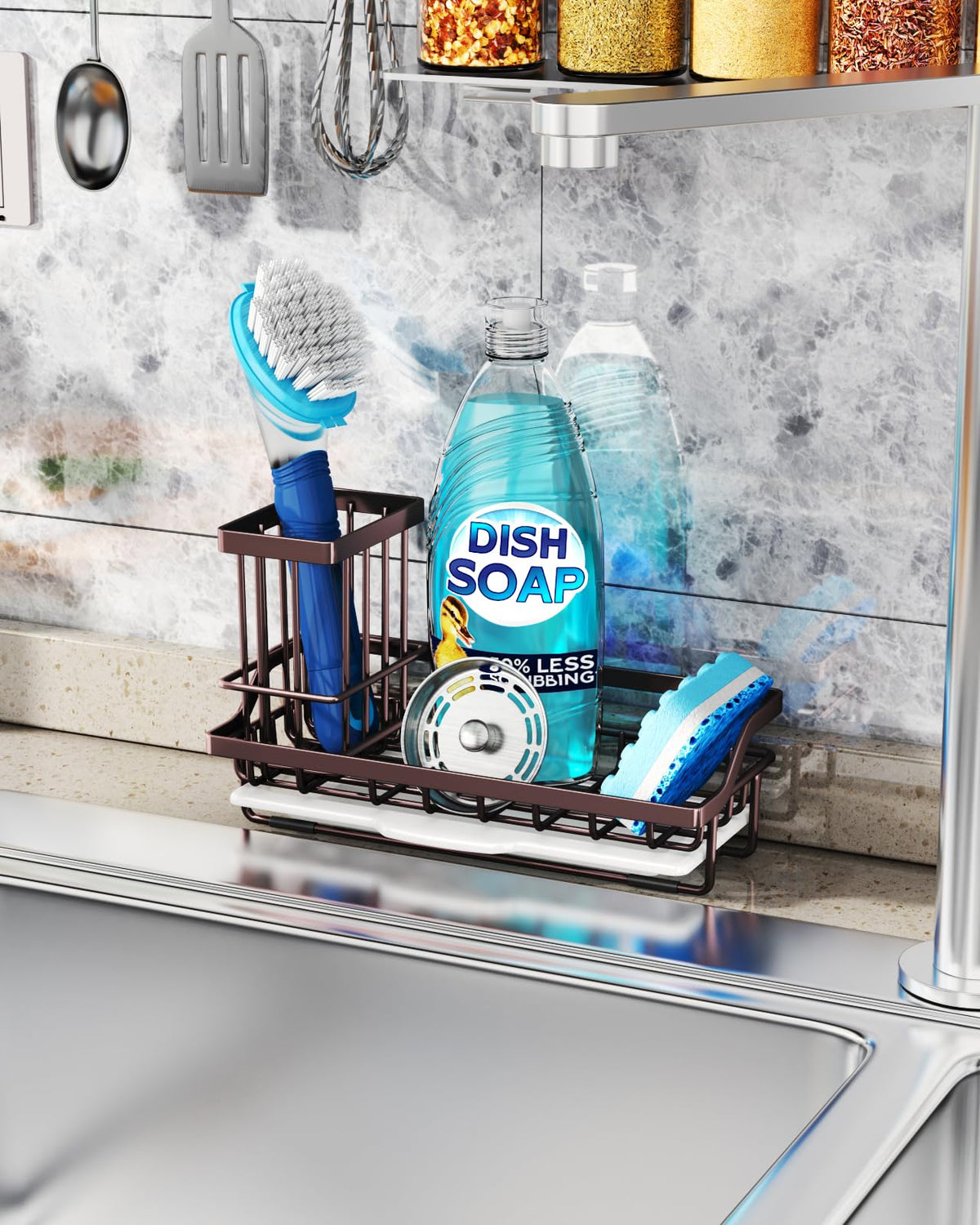 Sink Caddy Kitchen Organizer