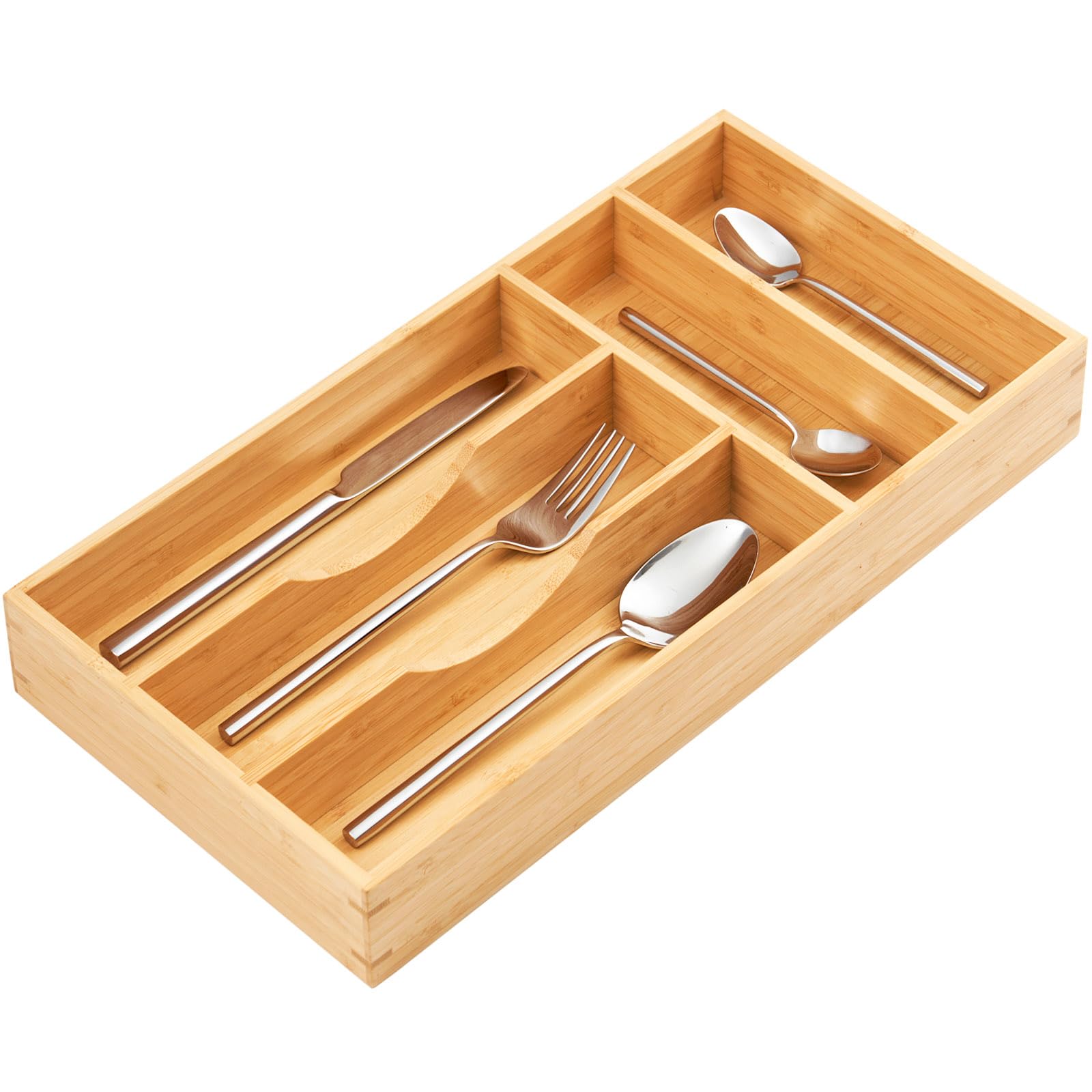 Bamboo Kitchen Drawer Organizer