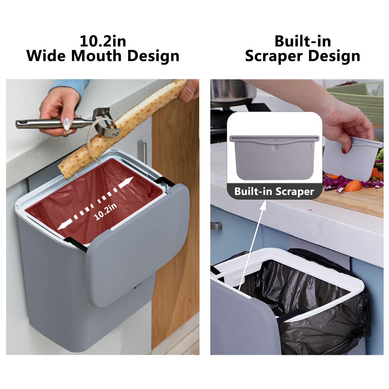 Kitchen Hanging Trash Can