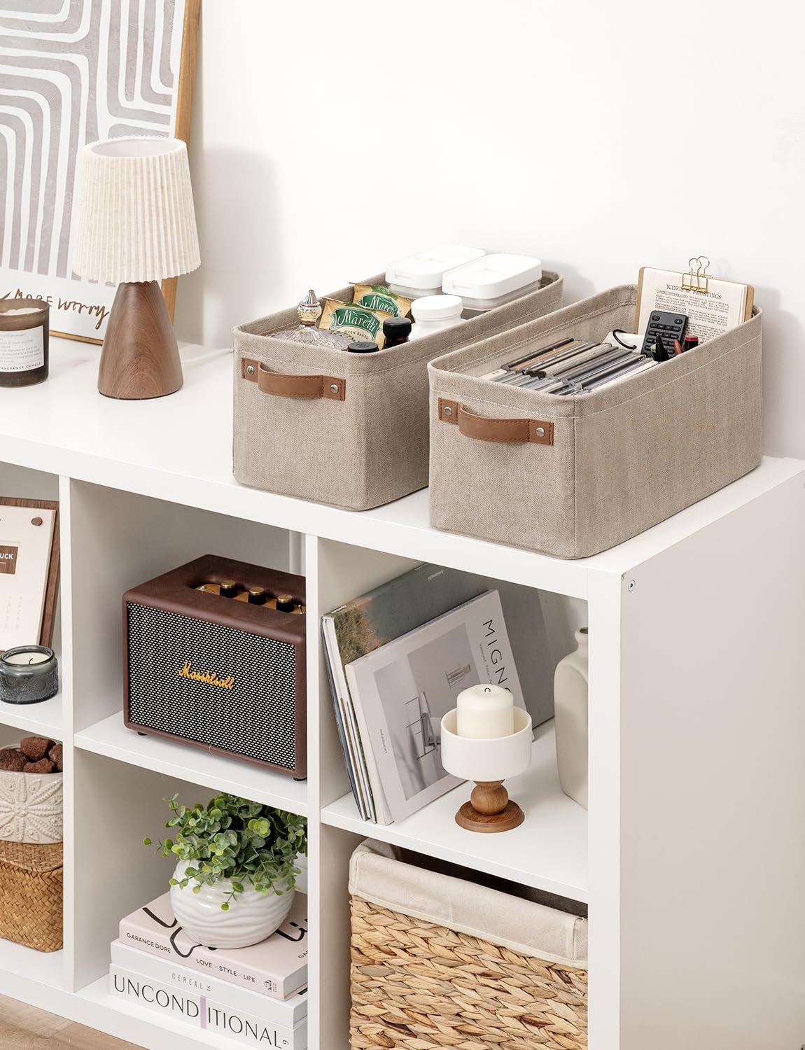 Narrow Storage Bins (2 Count)