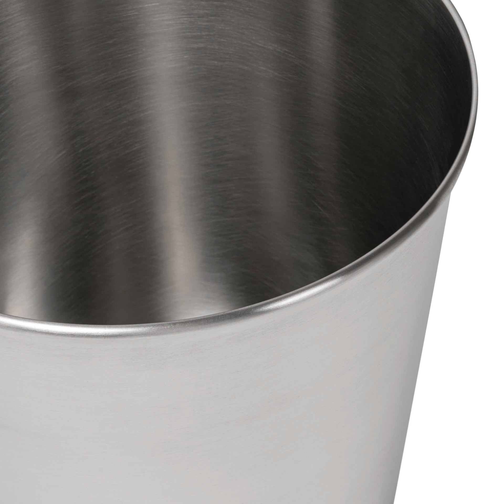 Nolan 2 Gal Smooth Steel Wastebasket