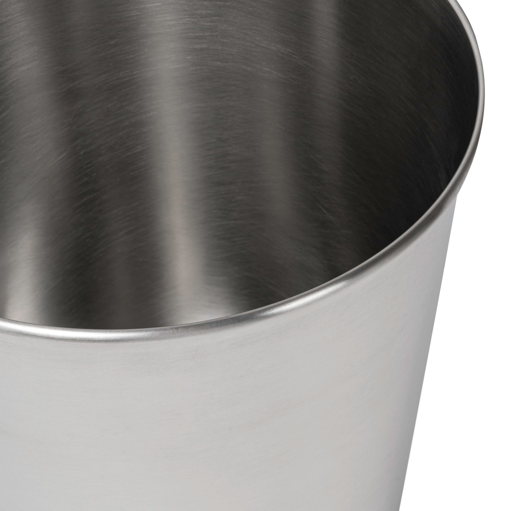 Nolan 2 Gal Smooth Steel Wastebasket