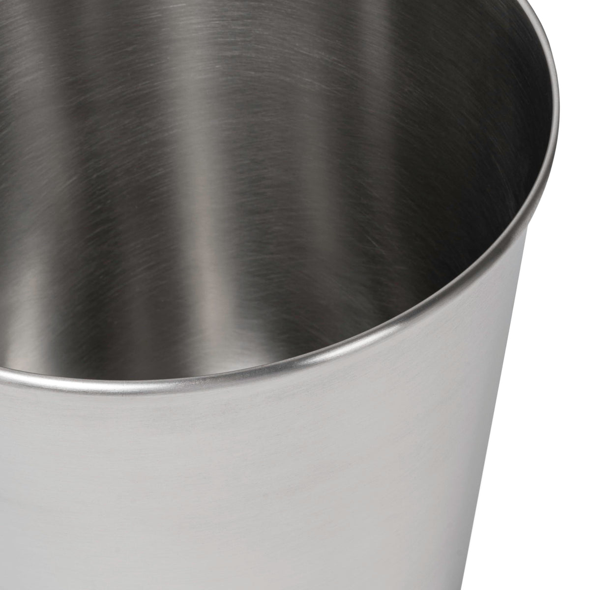 Nolan 2 Gal Smooth Steel Wastebasket (2 Count)