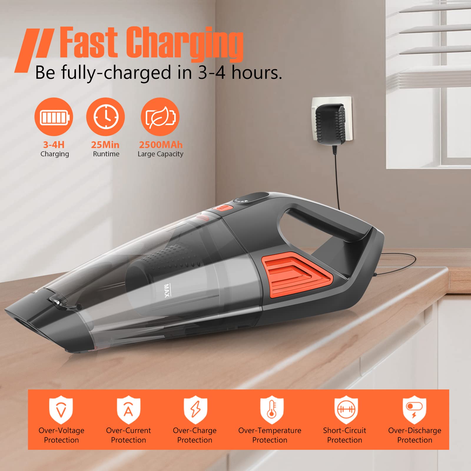 Handheld Vacuum Cordless Cleaner