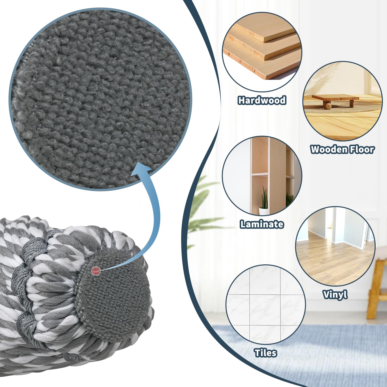 Self Wringing Twist Mop for Floor Cleaning