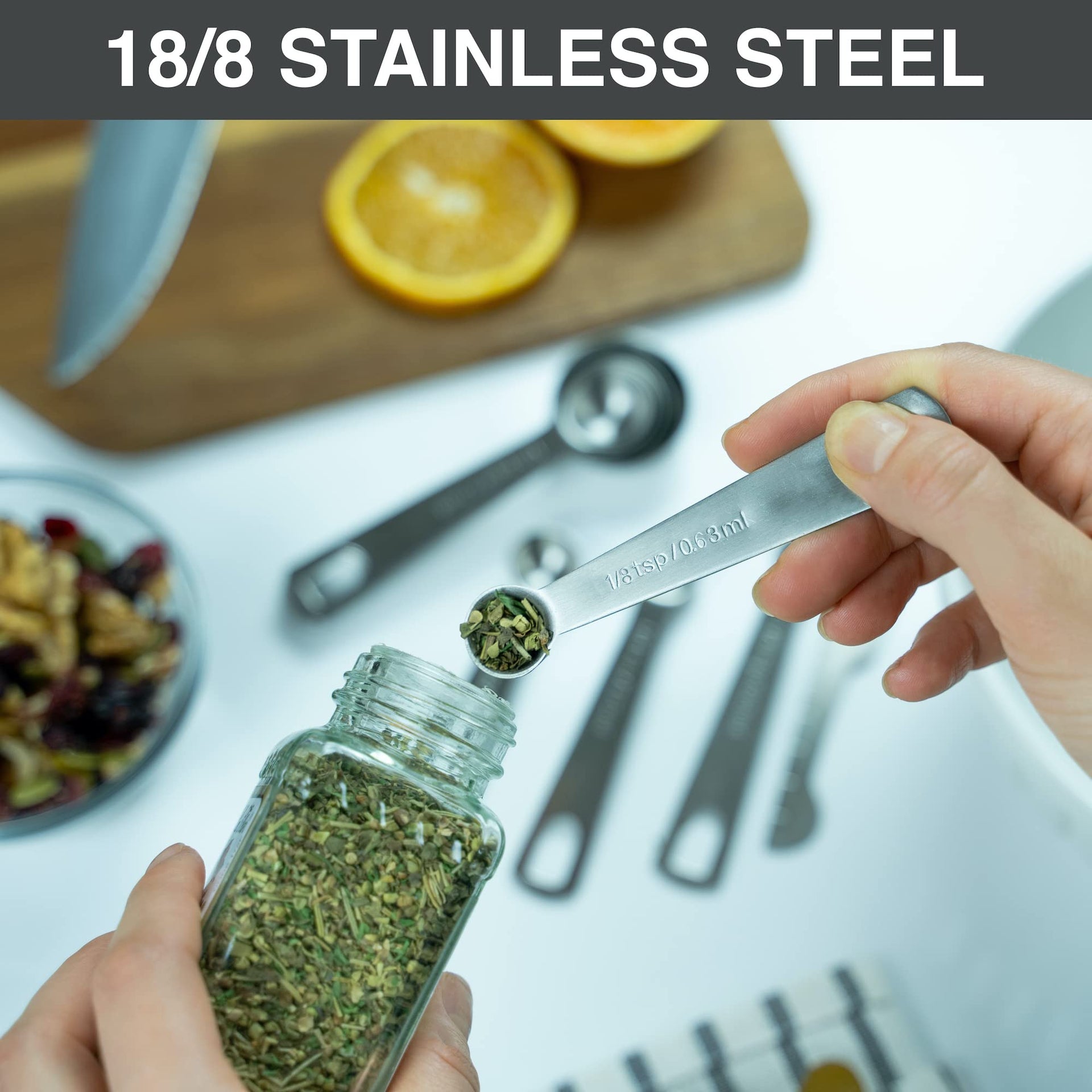 Stainless Steel Measuring Spoons