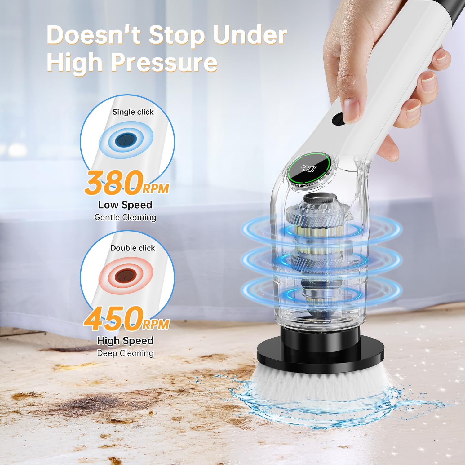 Electric Spin Scrubber
