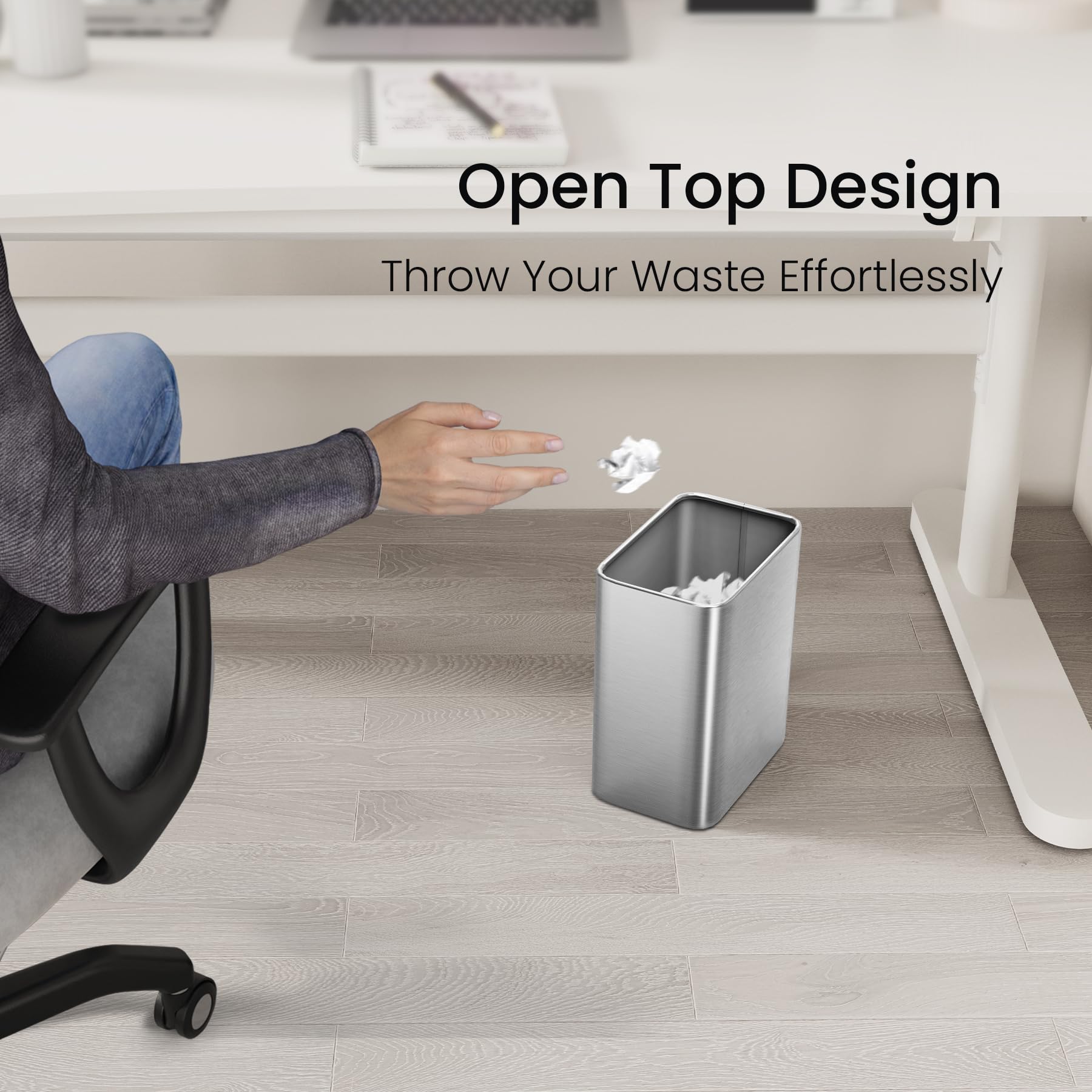Small Bathroom Trash Can