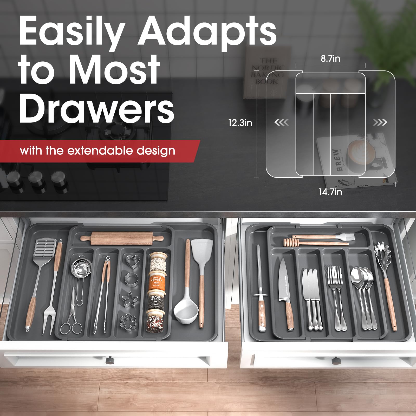 Silverware Drawer Organizer