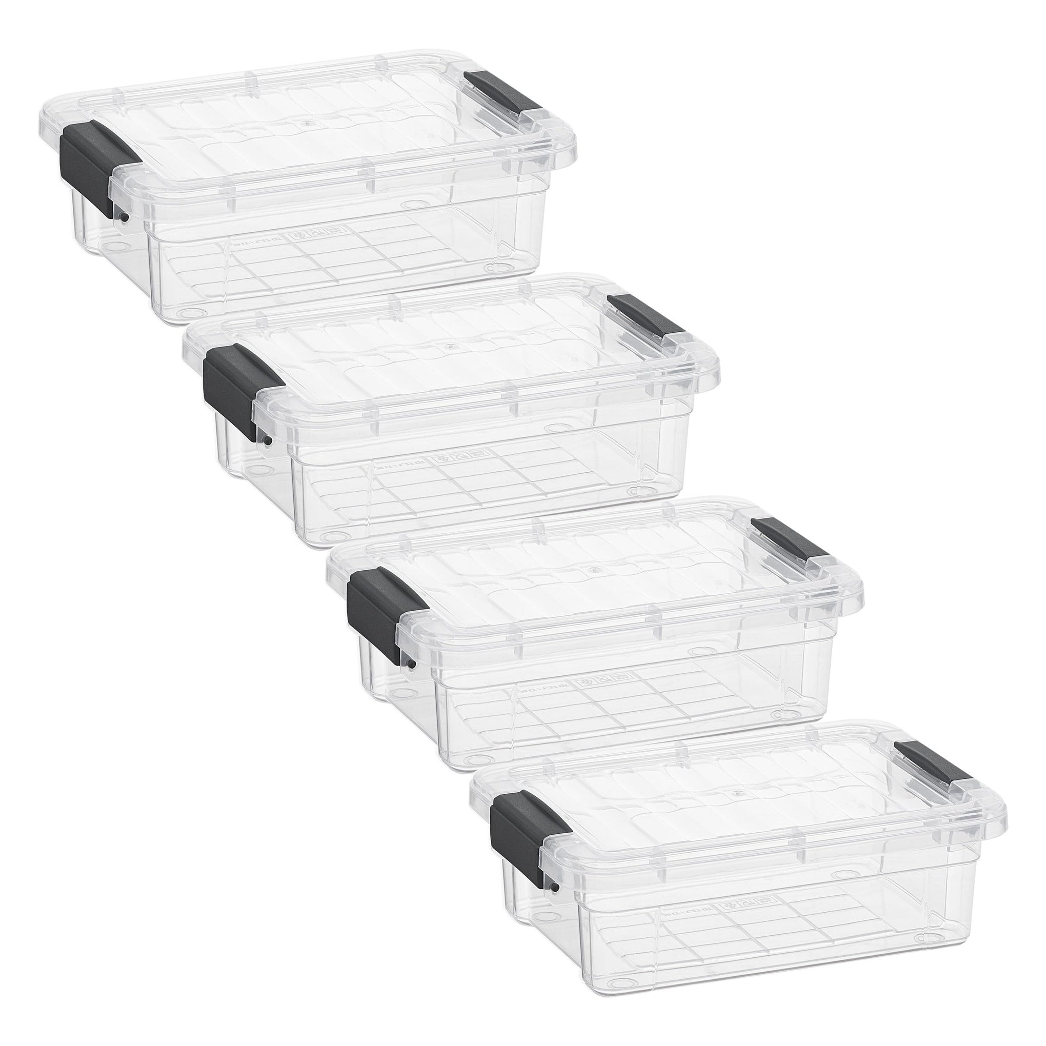Clear Storage Boxes with Lids