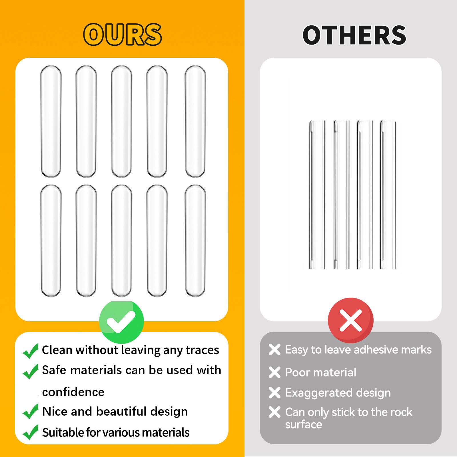 8pcs Wall Bumpers