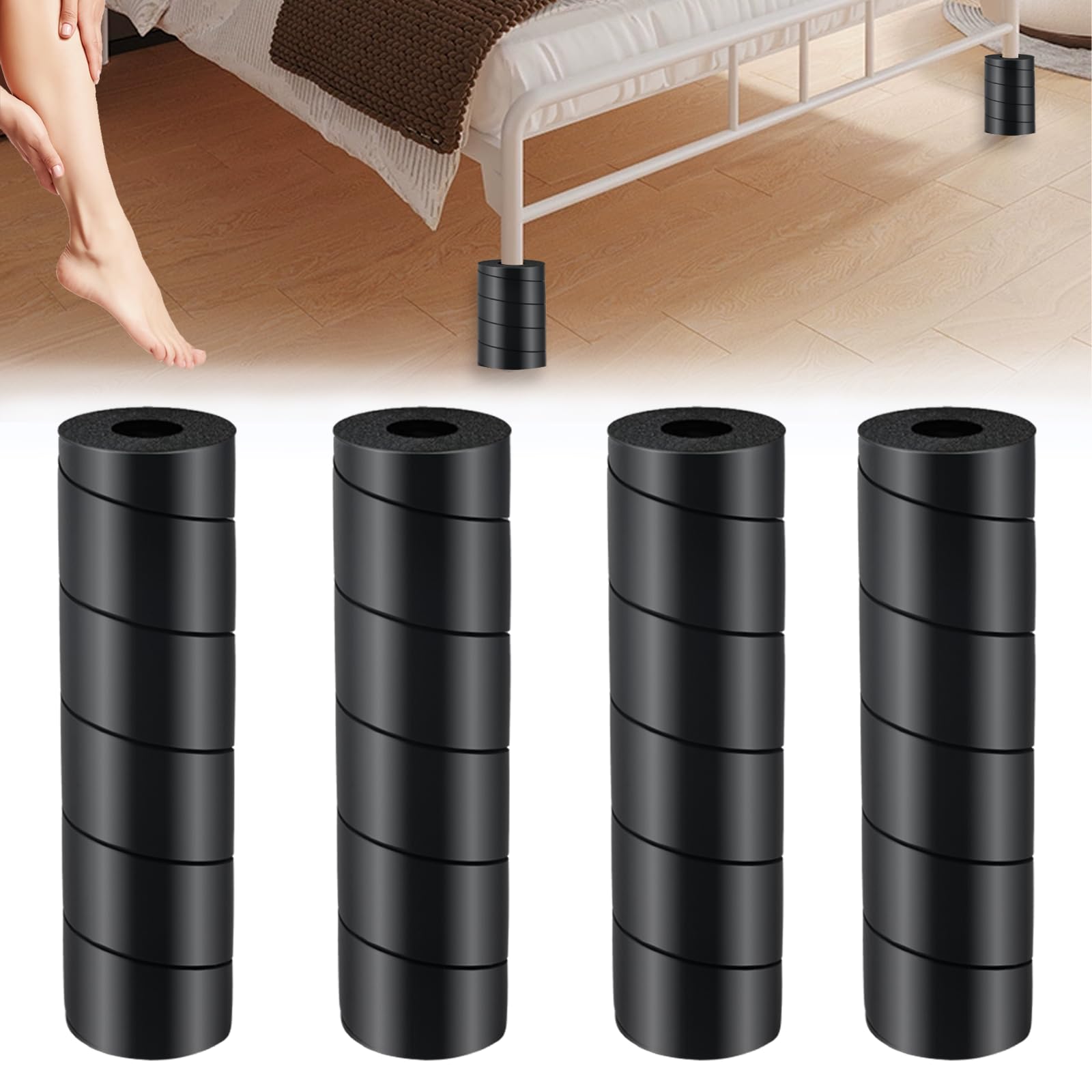 Bed Frame Toe Protectors (4 Count)