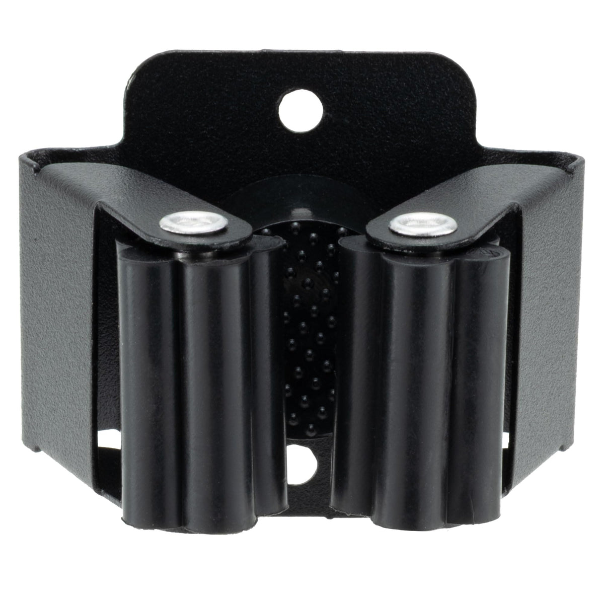 Black Wall Mount Broom & Mop Holder
