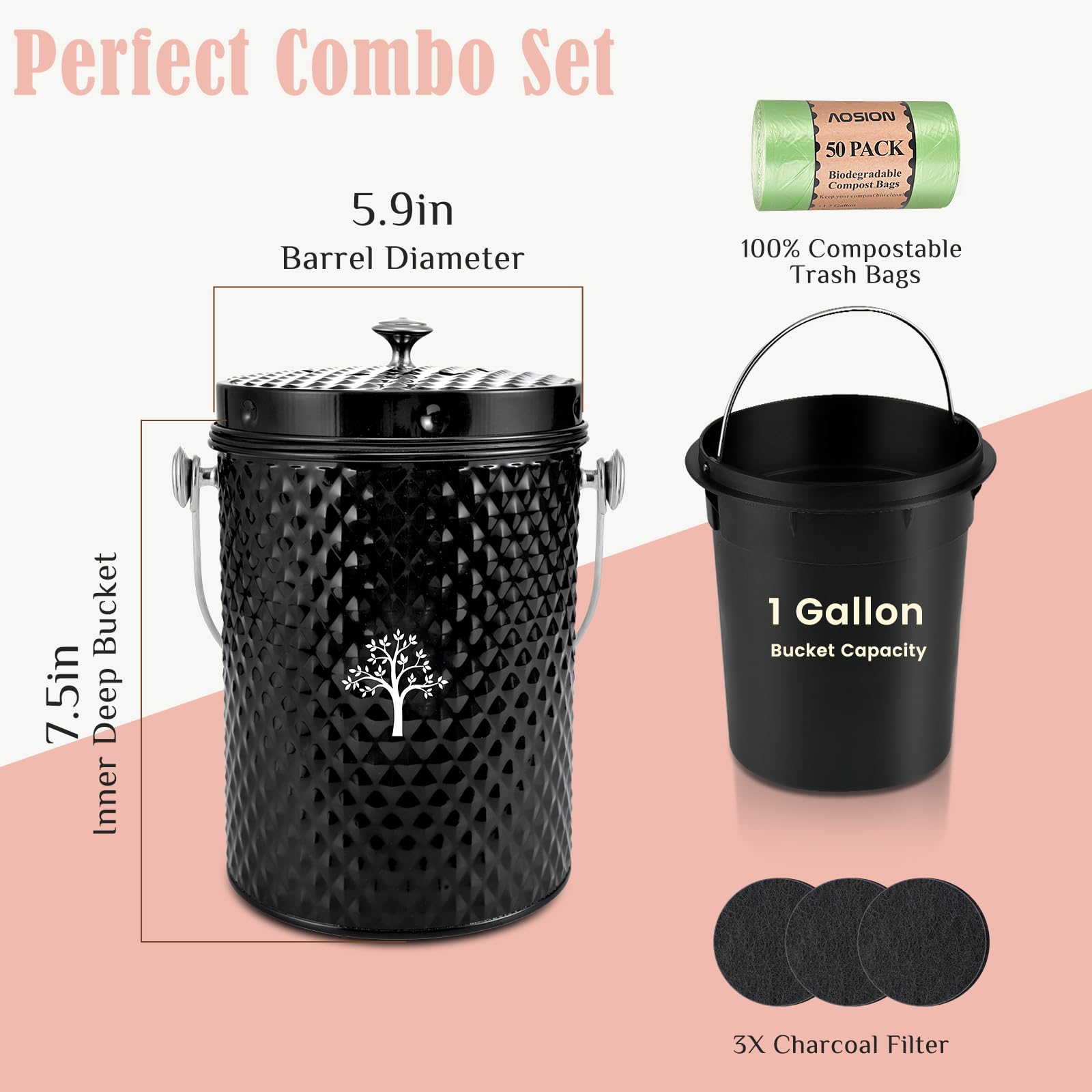 Countertop Compost Bin