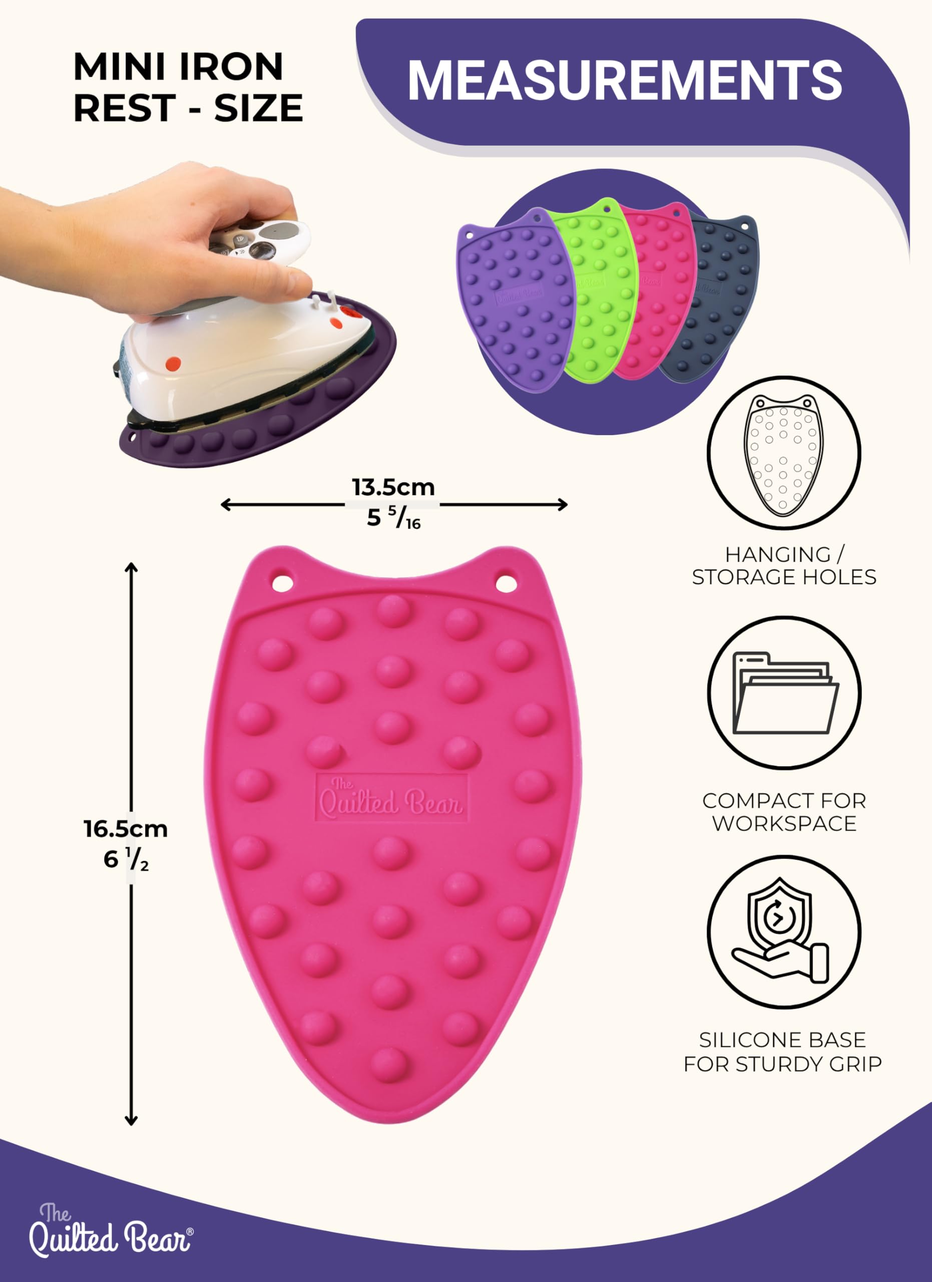 Mini Iron Rest Pad for Small Travel Irons