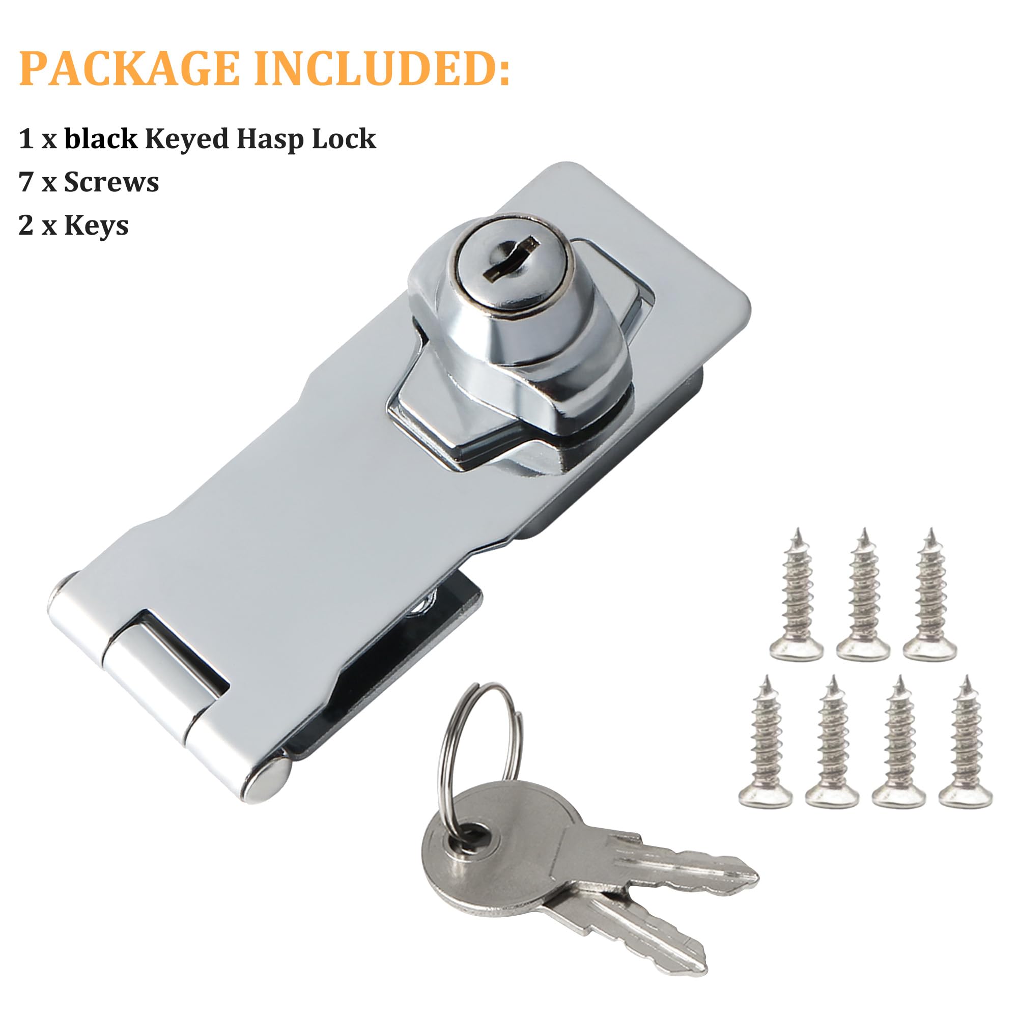 Keyed Hasp Latch