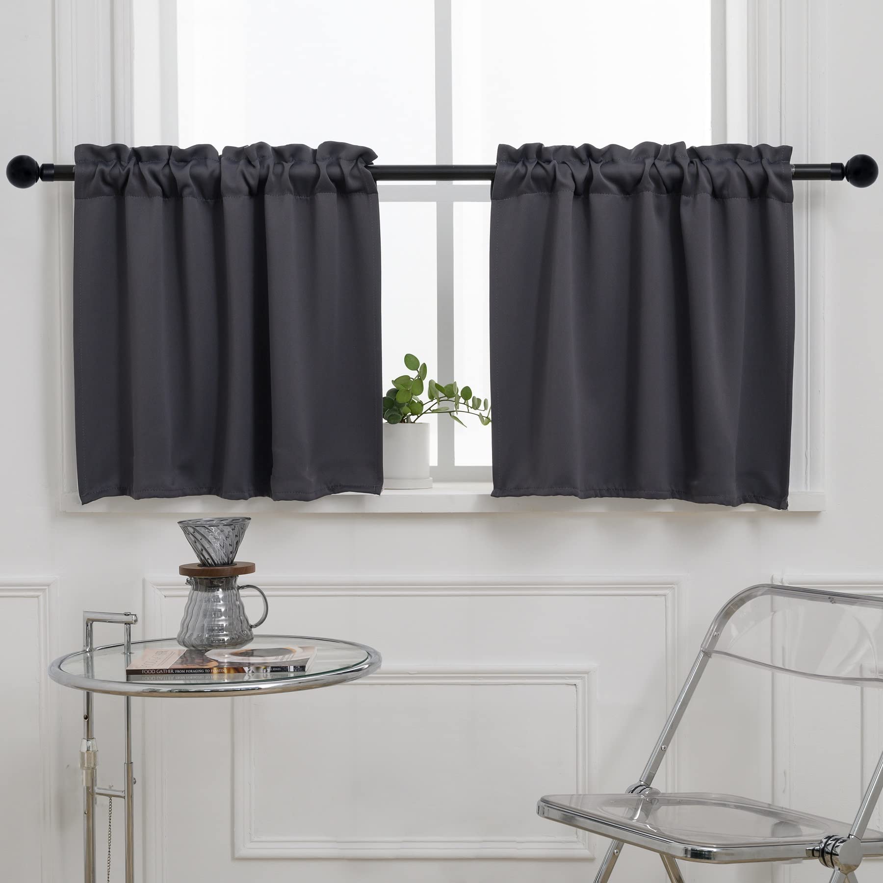Rod Pocket Tier Curtain