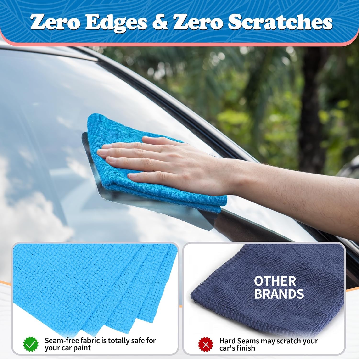 Microfiber Cleaning Cloth (24 Count)