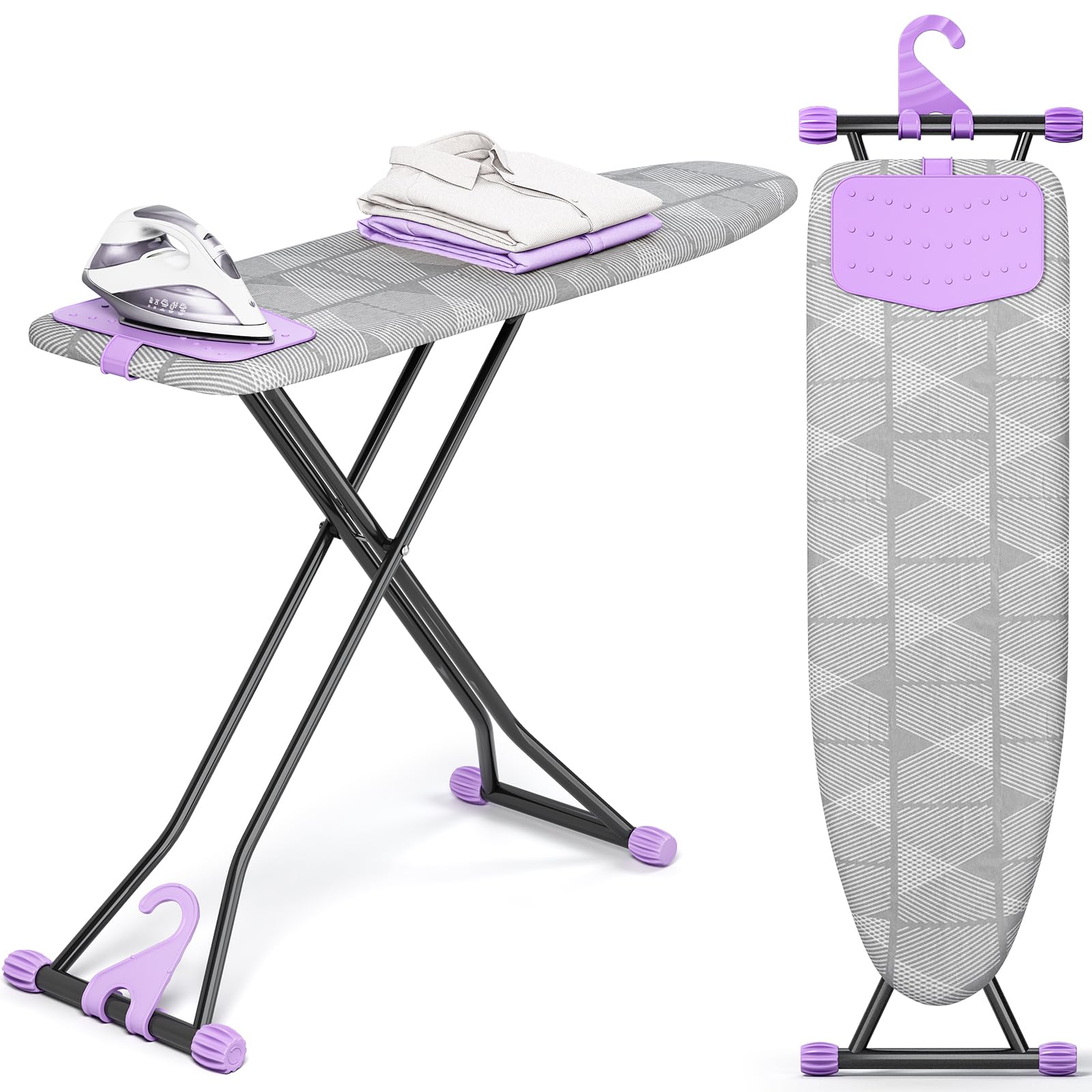 Ironing Board with Silicon Iron Mat