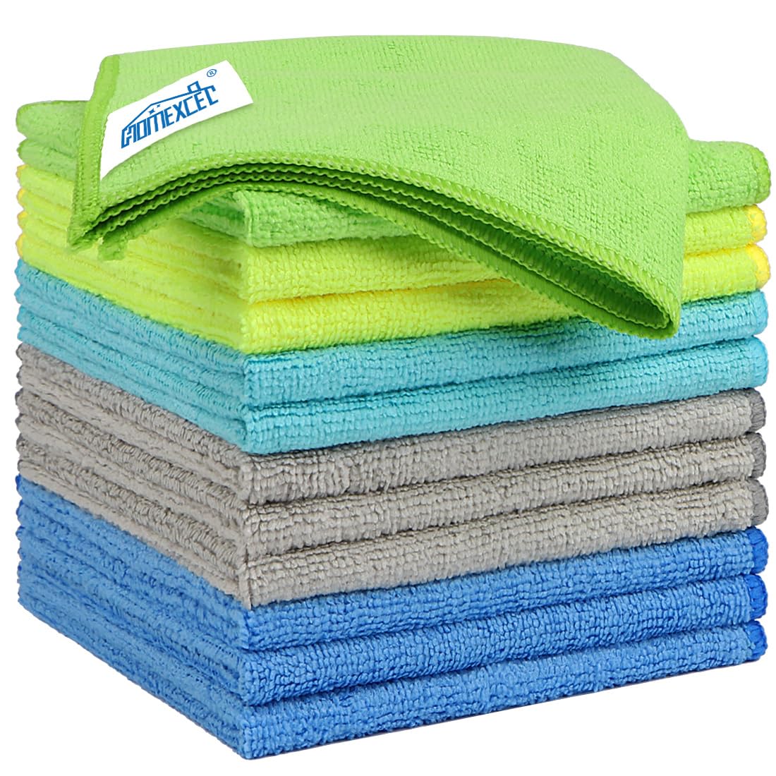 Microfiber Cleaning Cloth 12 Pack (12 Count)