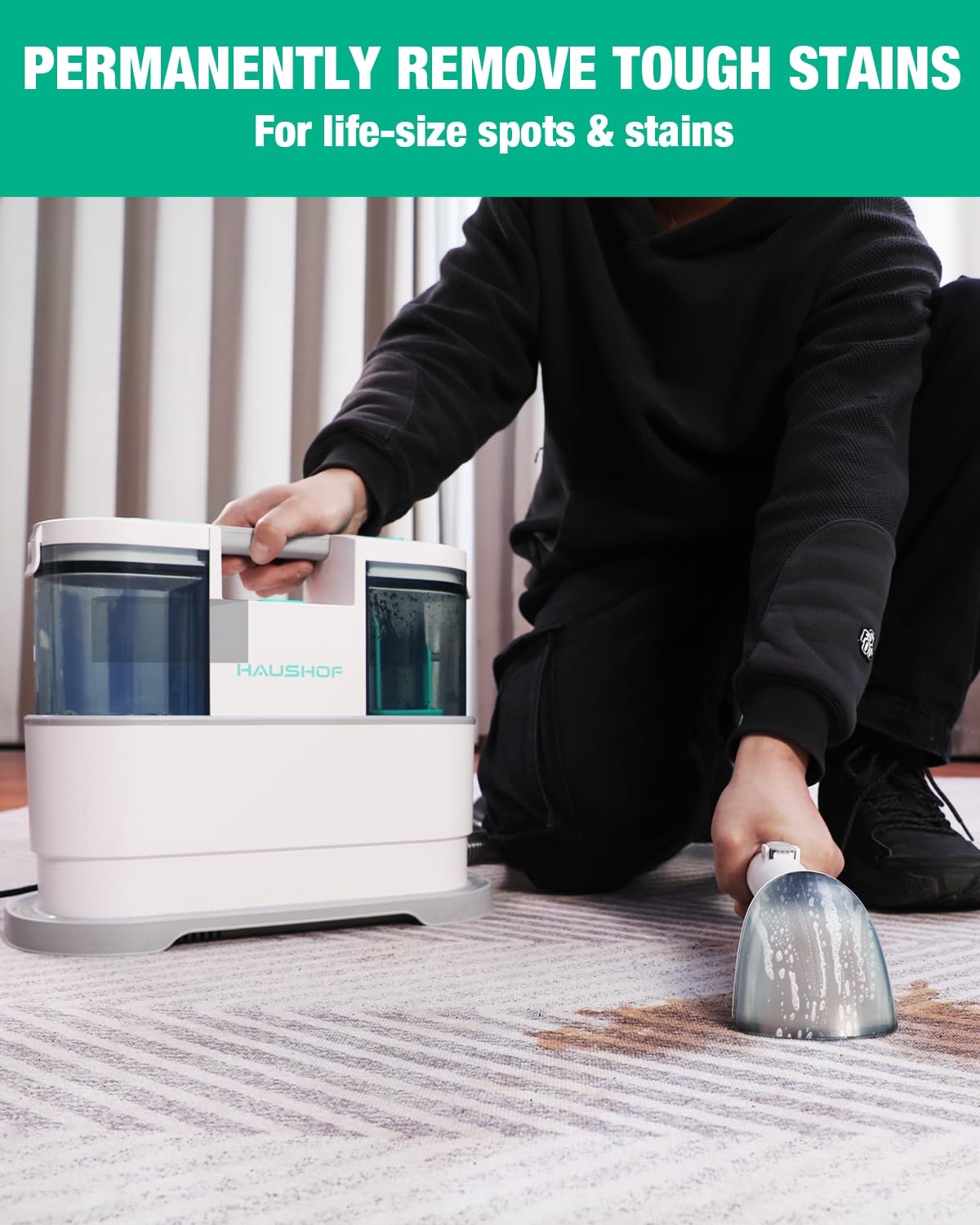 Portable Carpet Spot and Upholstery Cleaner