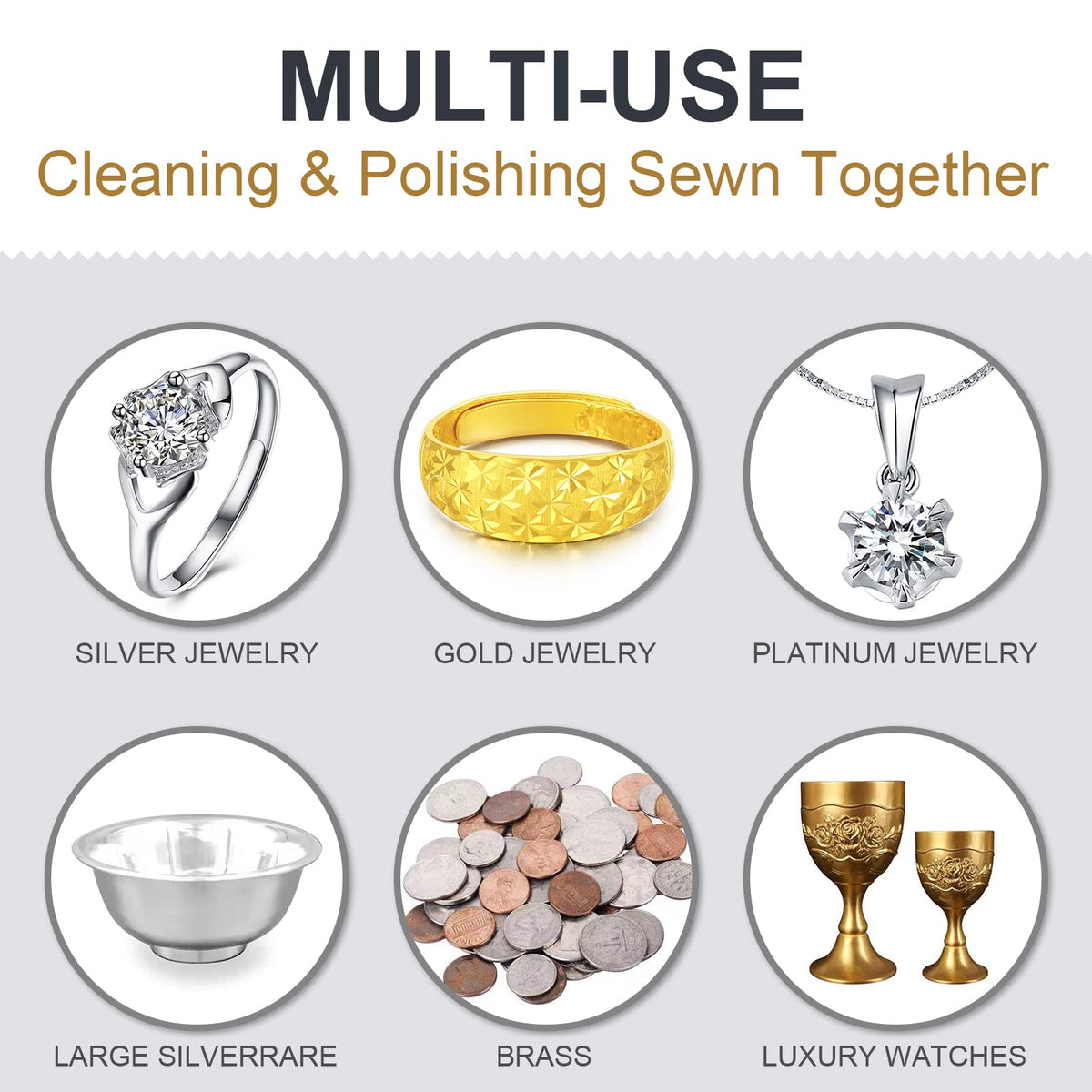 Jewelry Cleaning and Polishing Cloth