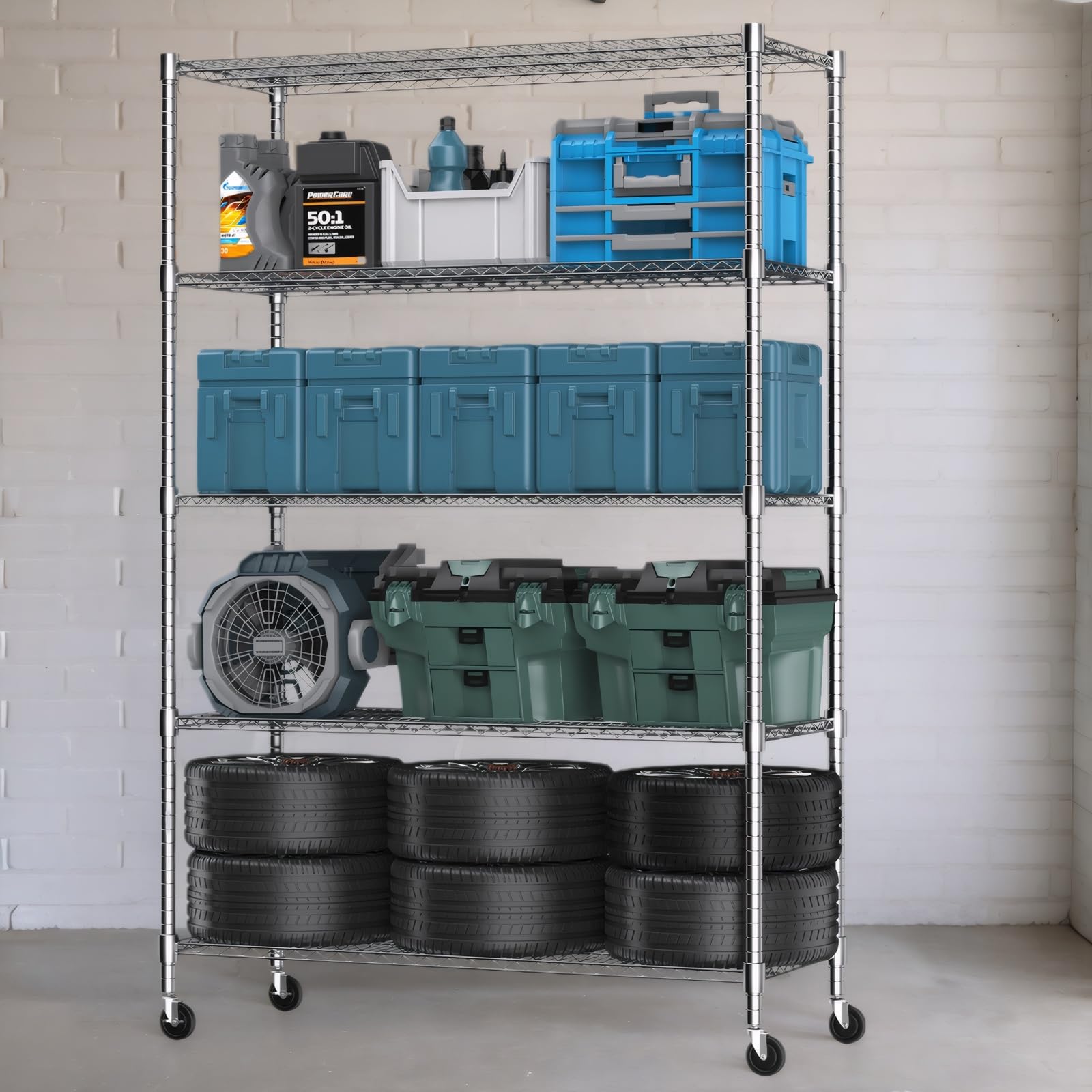 60" W Storage Shelves (5 Count)