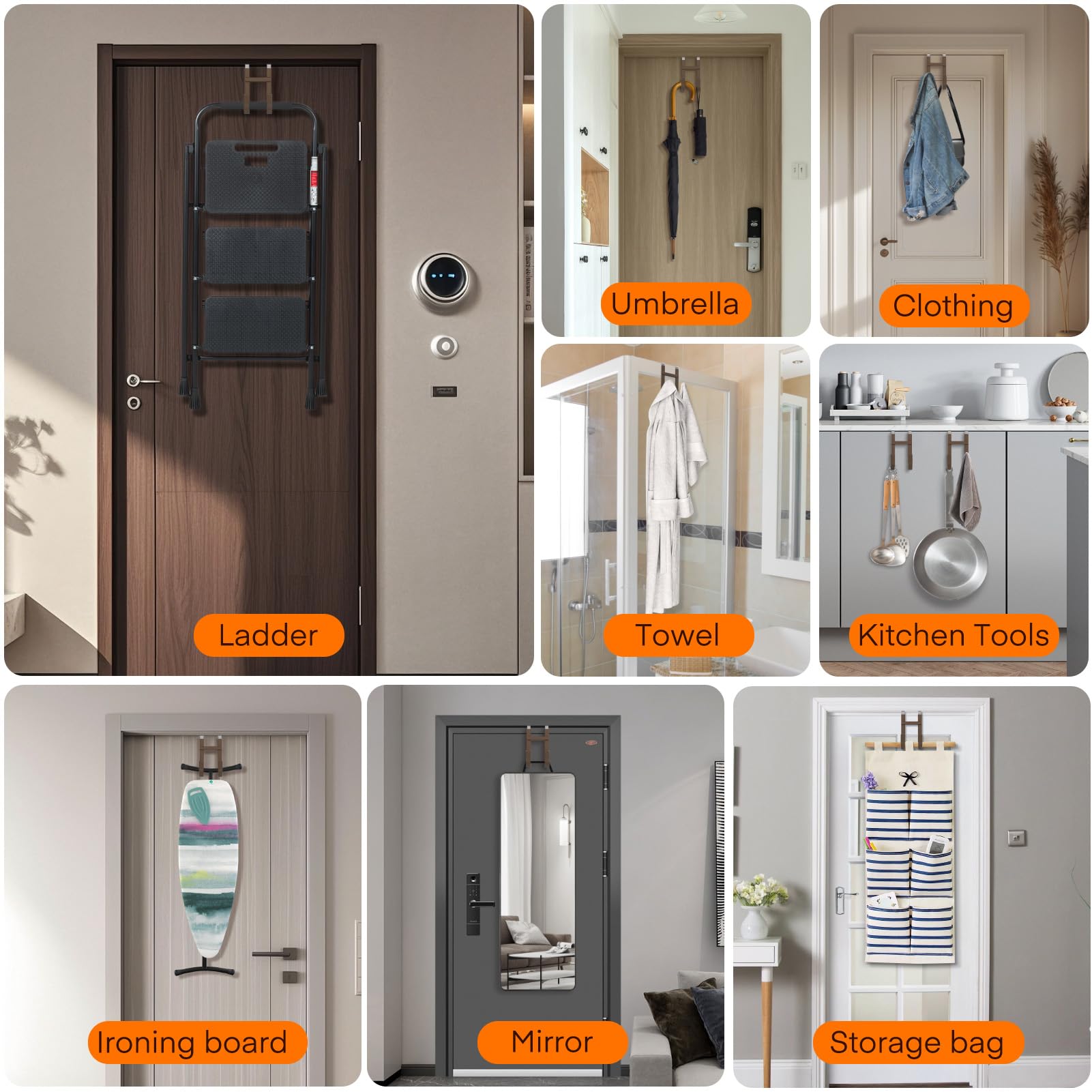 Over the Door Hooks (2 Count)