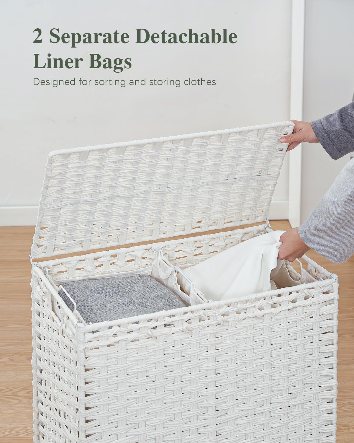 Laundry Hamper with Lid