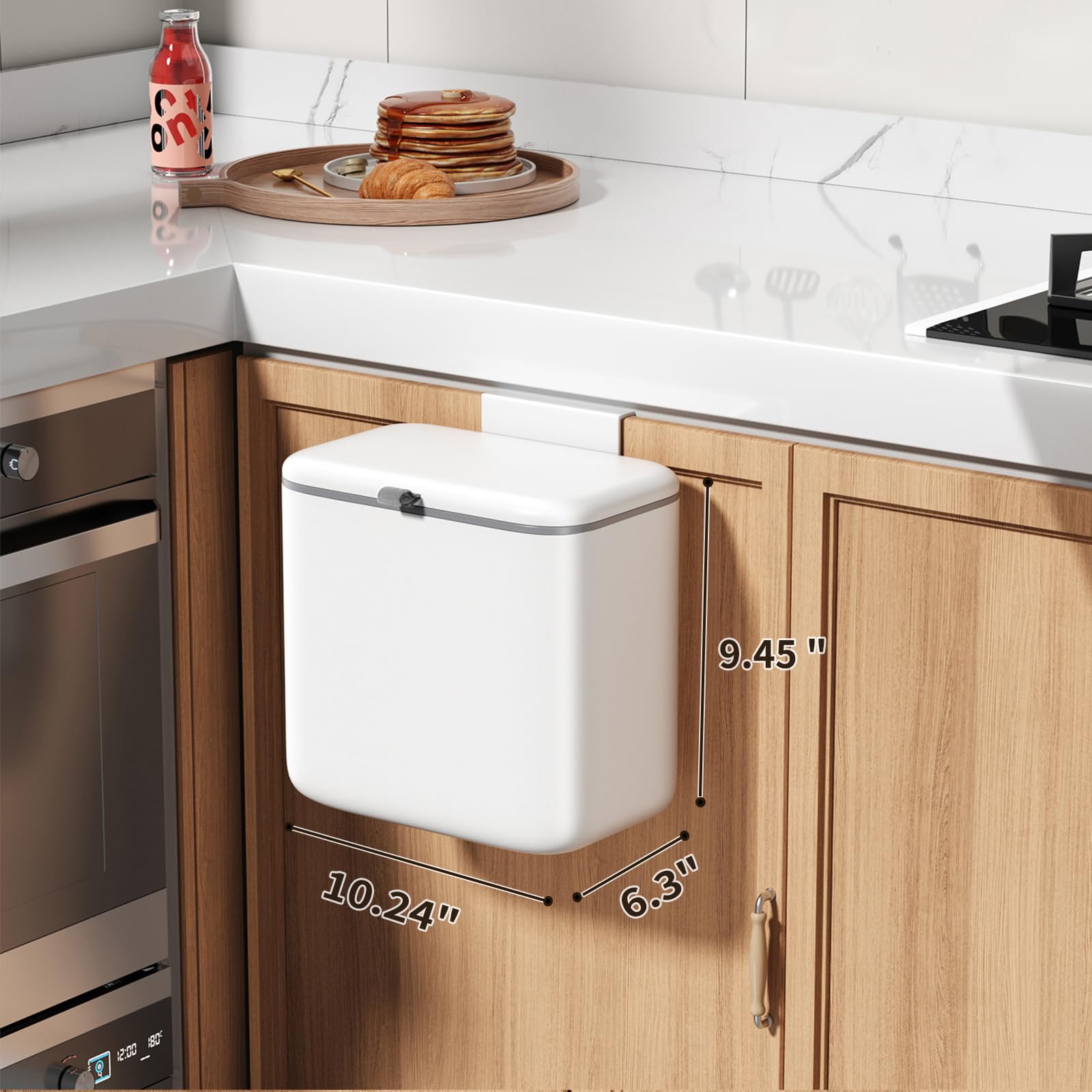 Compost Bin Kitchen for Countertop or Under Sink