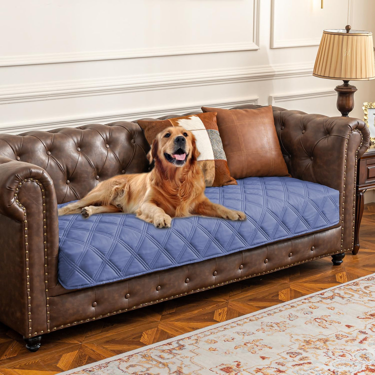 Waterproof Dog Bed Cover Pet Blanket with Anti