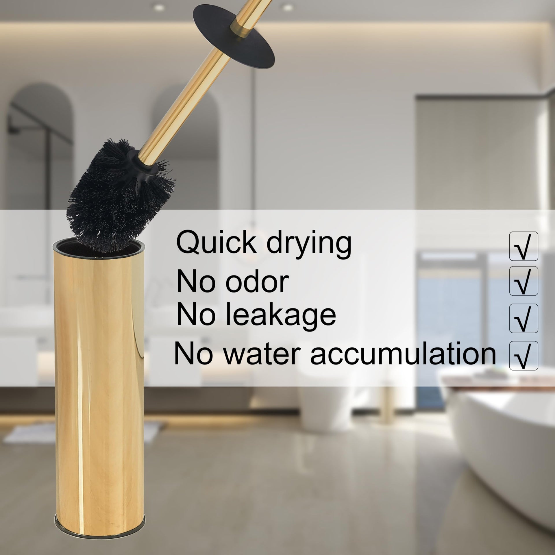 Toilet Brush and Holder