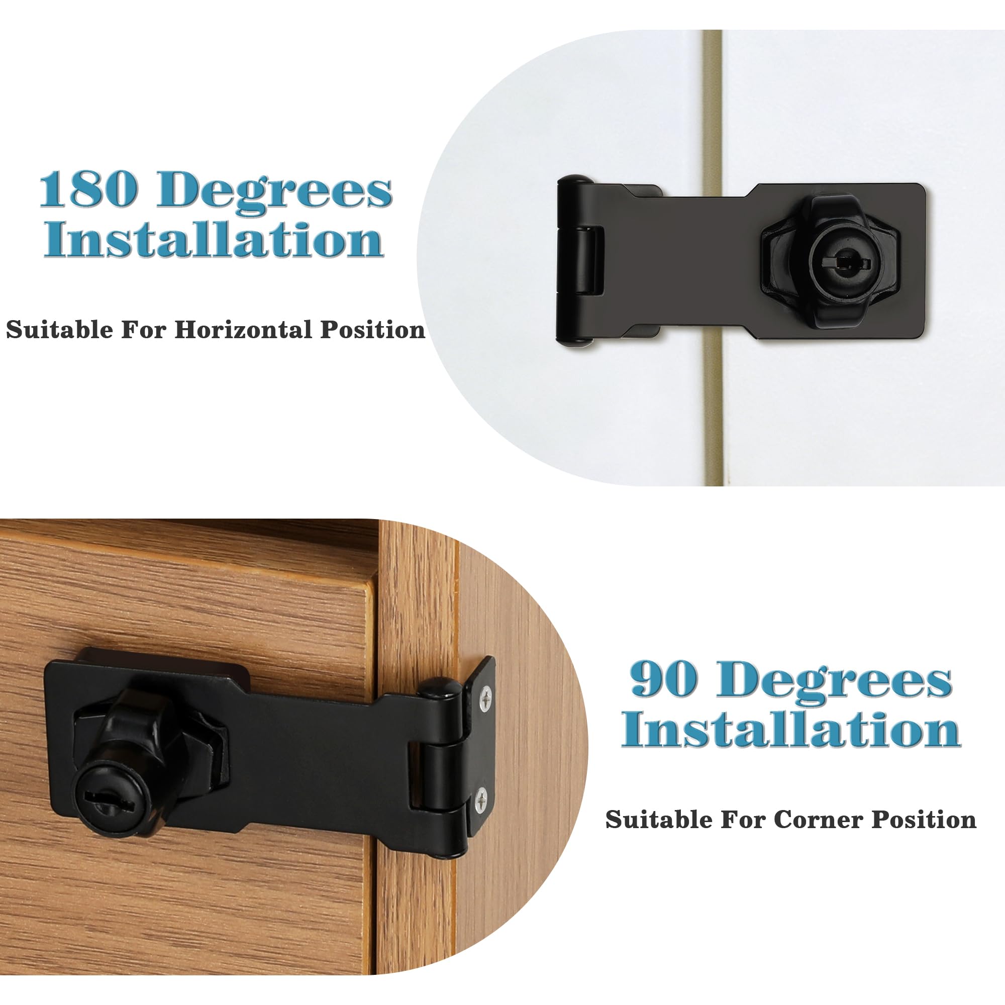 Keyed Hasp Latch