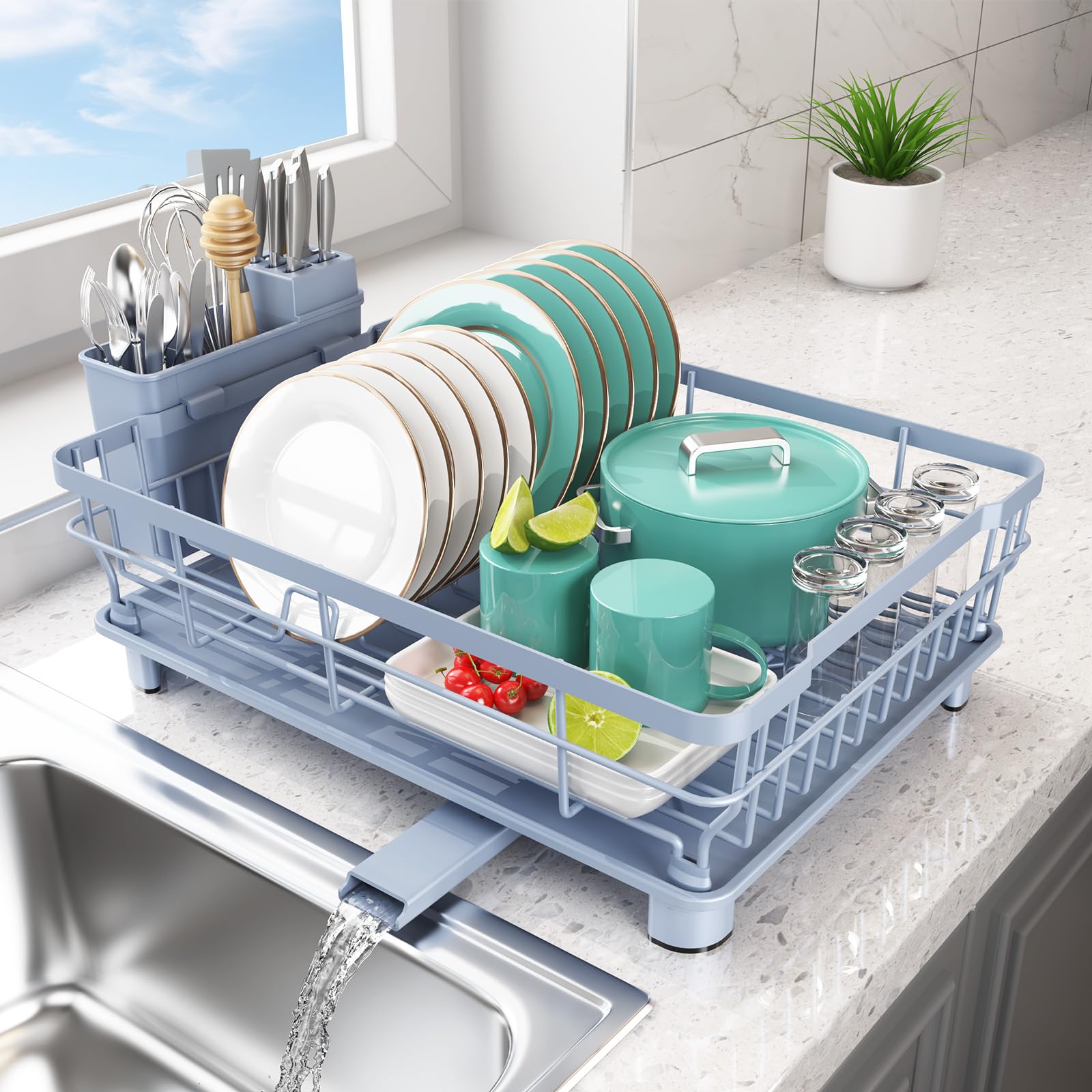Dish Drying Rack for Kitchen Counter
