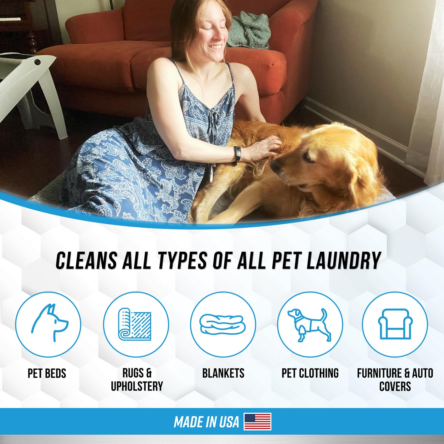 Pet Laundry Detergent Odor Remover (32 Ounce)