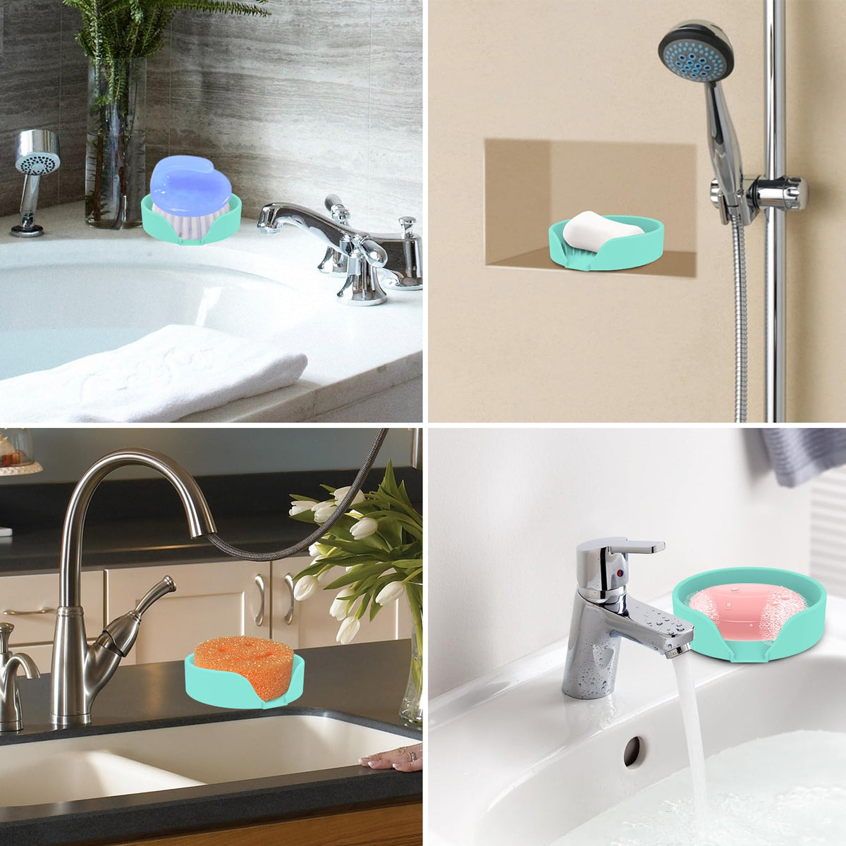 Self Draining Soap Dish